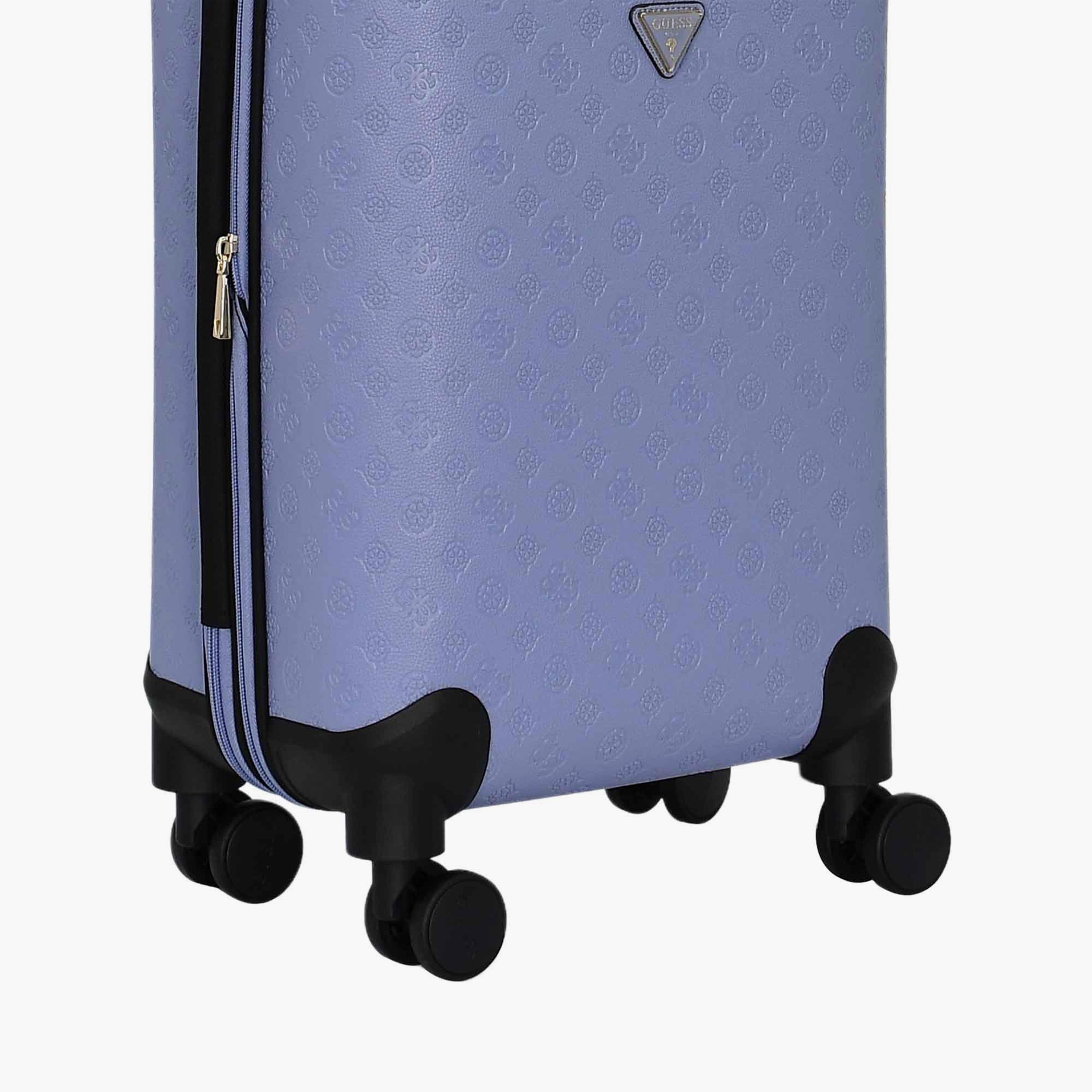 Guess Wilder 56 CM Small Cabin PU Hard Sided 4-Wheeler Spinner Trolley Bag with TSA Lock-travel-luggagesandbags-luggage-image-13