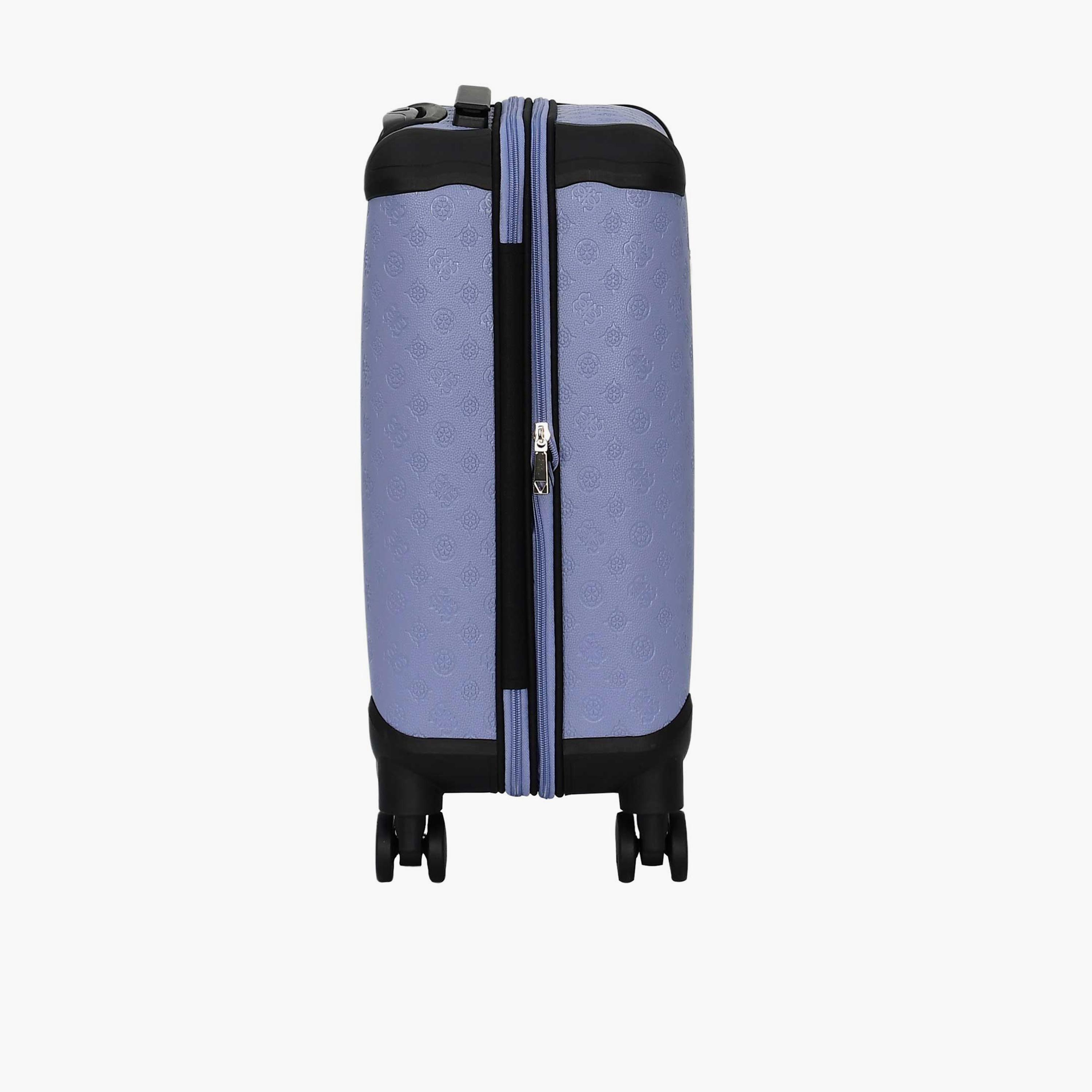Guess Wilder 56 CM Small Cabin PU Hard Sided 4-Wheeler Spinner Trolley Bag with TSA Lock-travel-luggagesandbags-luggage-image-8