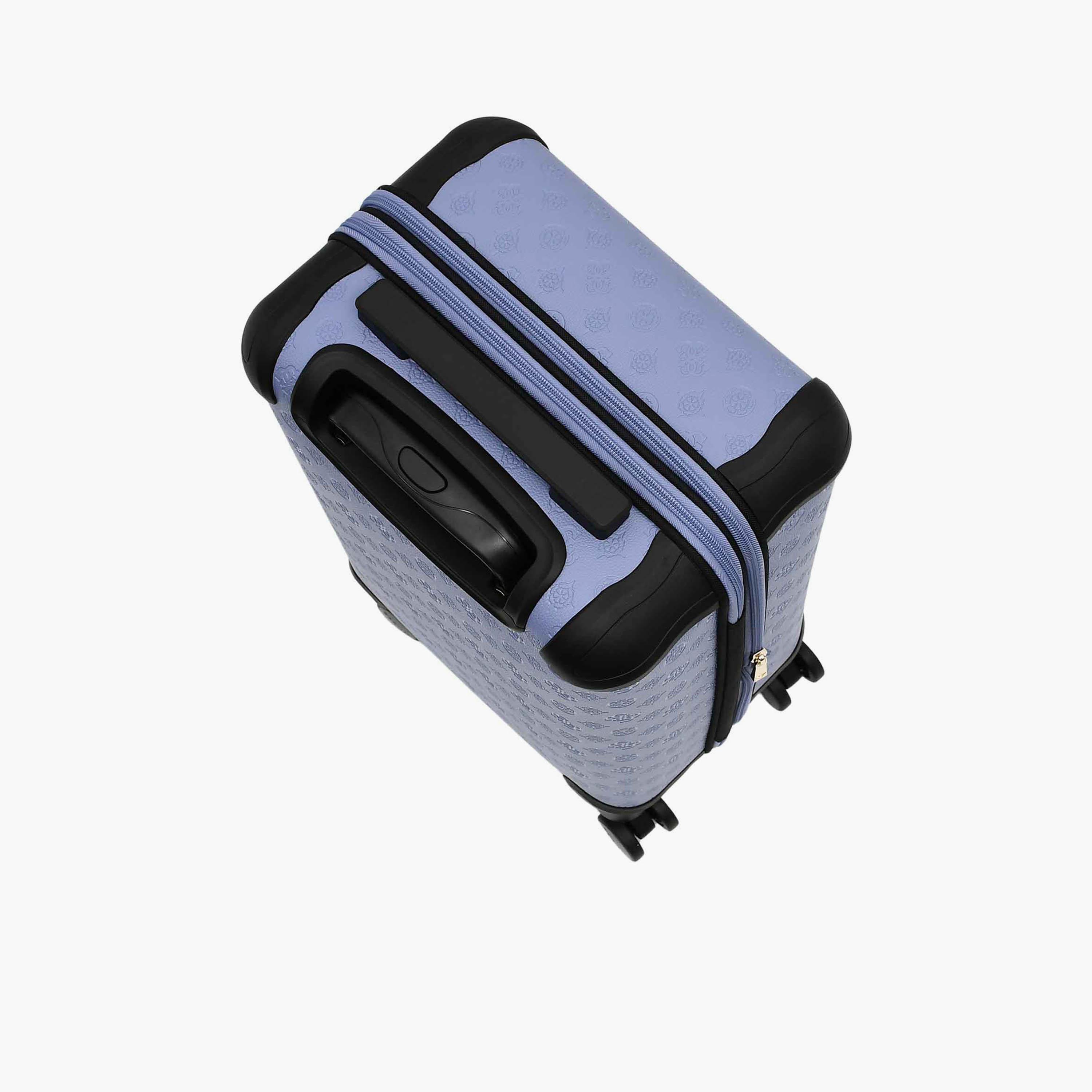 Guess Wilder 56 CM Small Cabin PU Hard Sided 4-Wheeler Spinner Trolley Bag with TSA Lock-travel-luggagesandbags-luggage-image-9