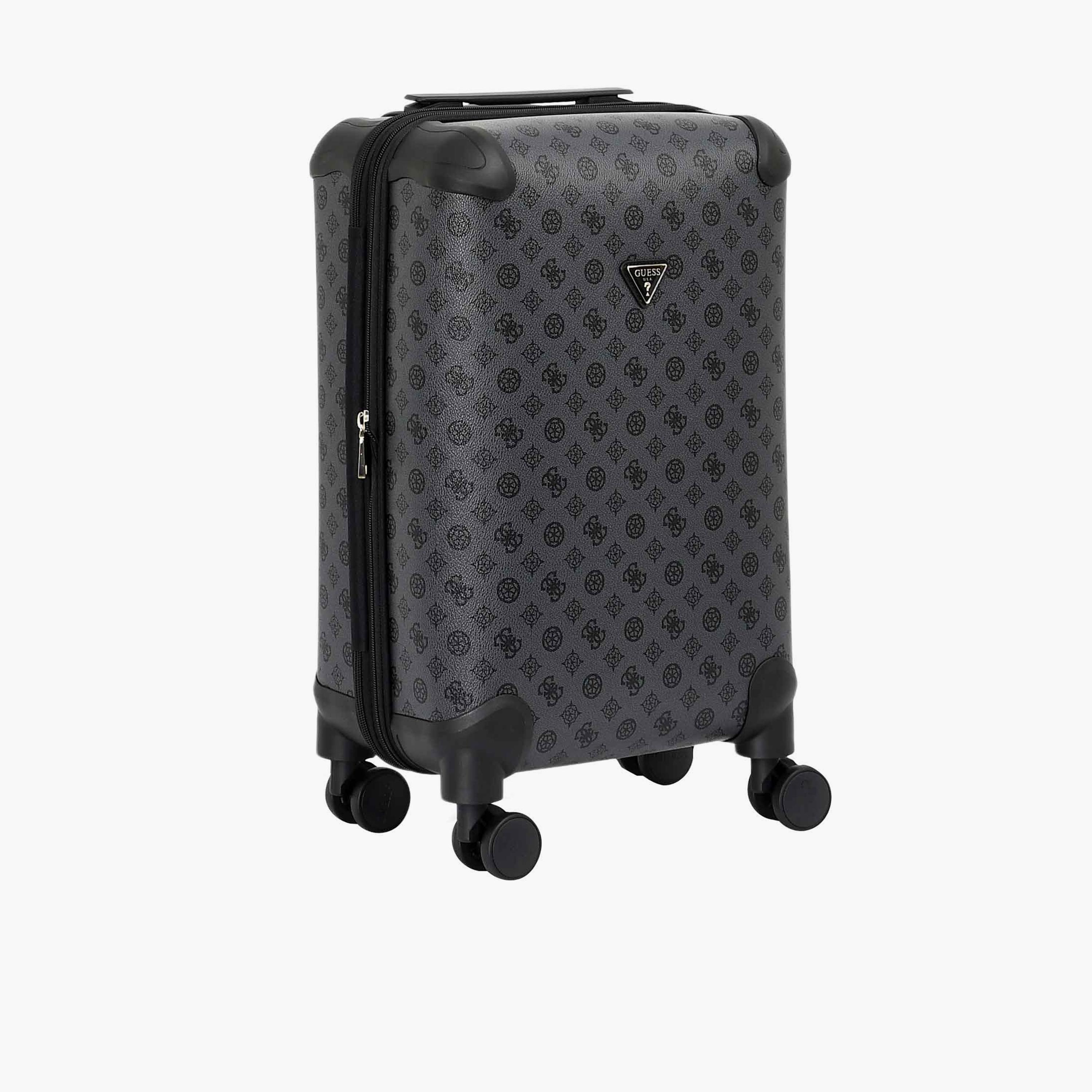 Guess Wilder 77 CM Small Cabin PU Hard Sided 4-Wheeler Spinner Trolley Bag with TSA Lock-travel-luggagesandbags-luggage-image-11