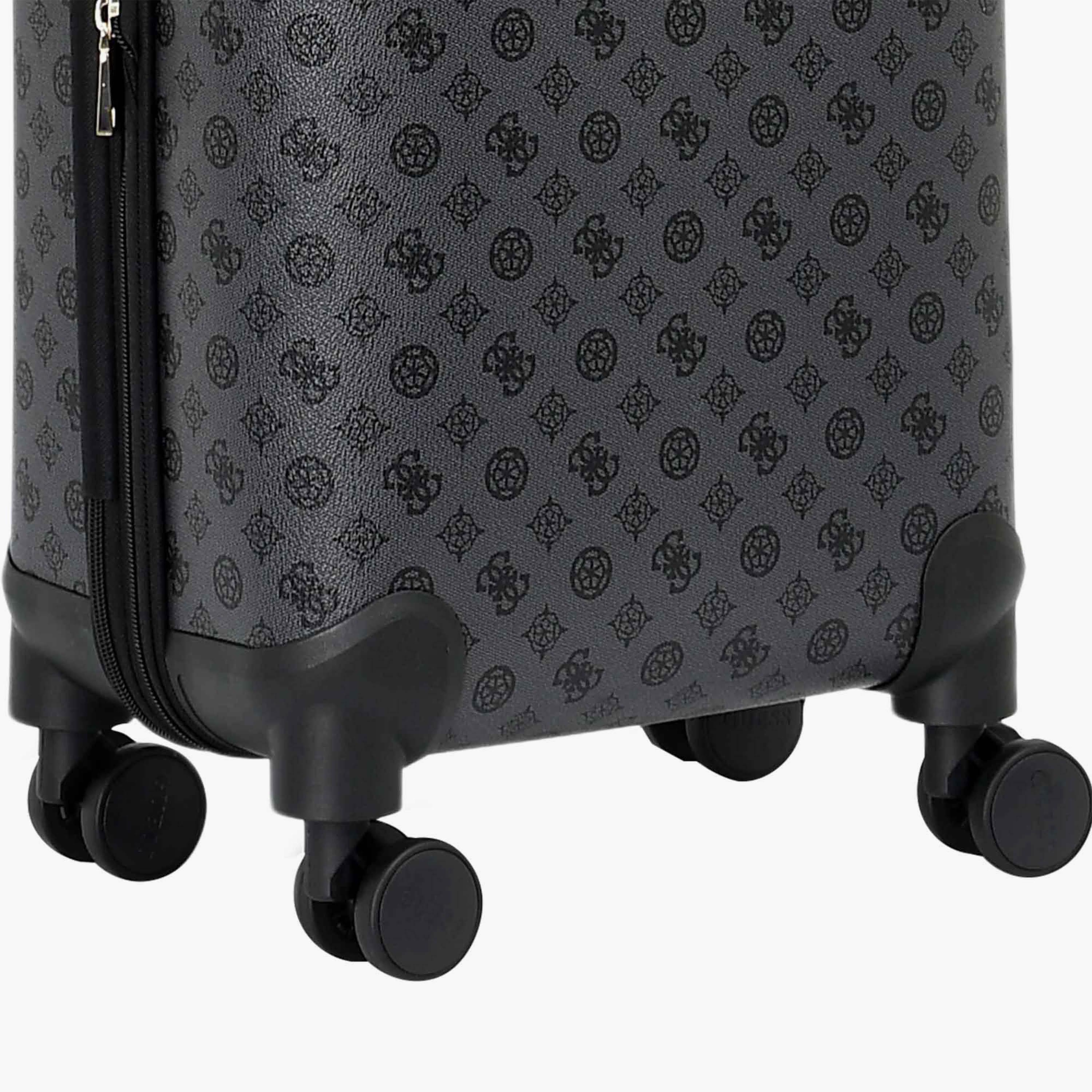 Guess Wilder 77 CM Small Cabin PU Hard Sided 4-Wheeler Spinner Trolley Bag with TSA Lock-travel-luggagesandbags-luggage-image-13