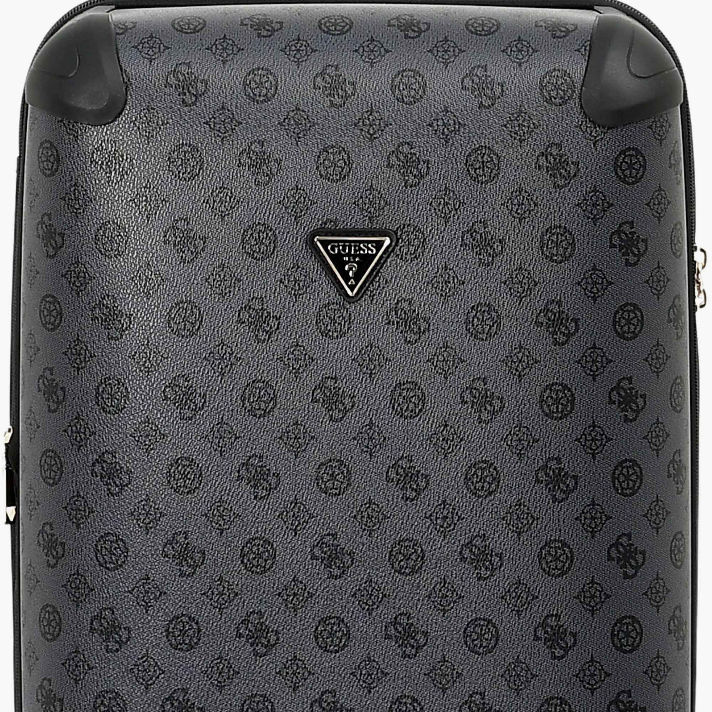 Guess Wilder 77 CM Small Cabin PU Hard Sided 4-Wheeler Spinner Trolley Bag with TSA Lock-travel-luggagesandbags-luggage-image-15