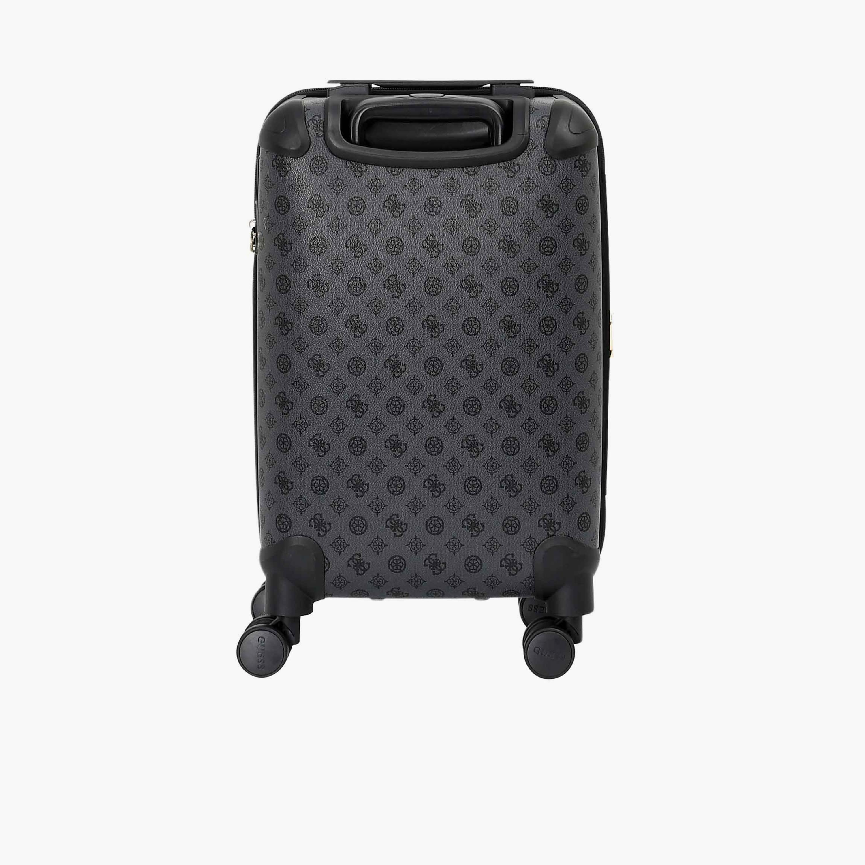 Guess Wilder 77 CM Small Cabin PU Hard Sided 4-Wheeler Spinner Trolley Bag with TSA Lock-travel-luggagesandbags-luggage-image-5