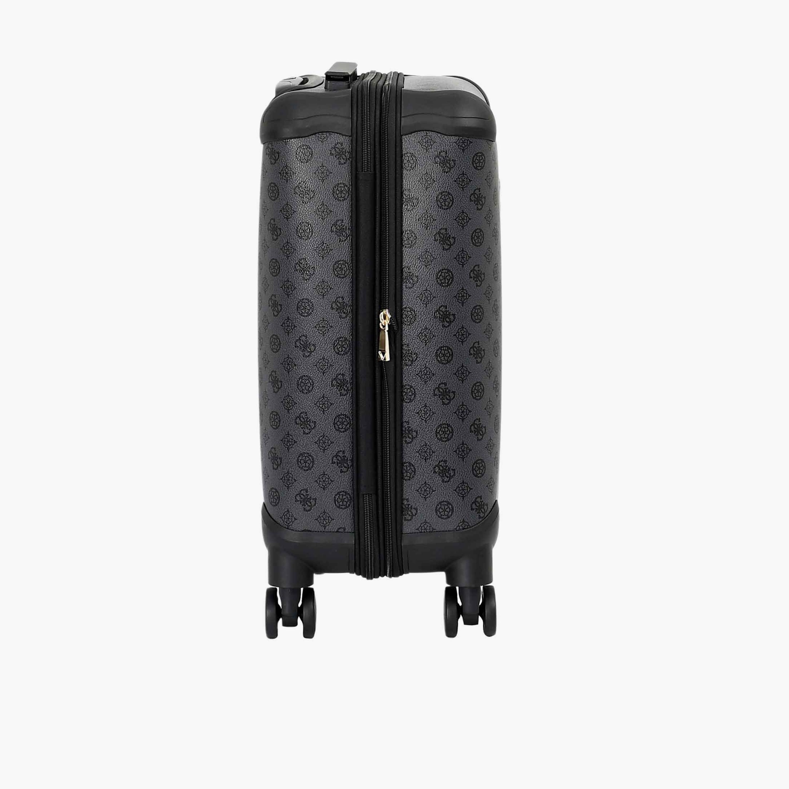 Guess Wilder 77 CM Small Cabin PU Hard Sided 4-Wheeler Spinner Trolley Bag with TSA Lock-travel-luggagesandbags-luggage-image-8