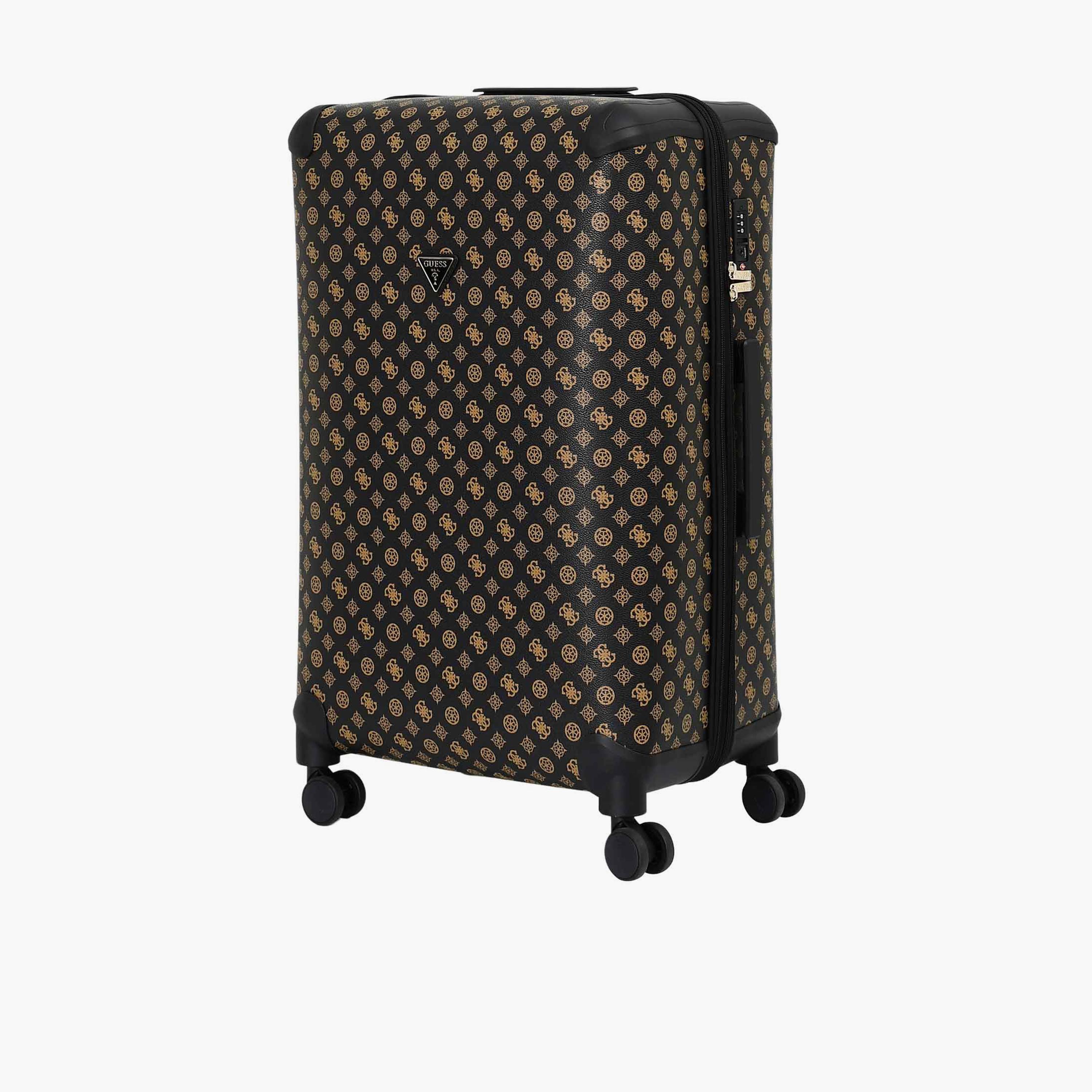 Guess Wilder 77 CM Large Check-in PU Hard Sided 4-Wheeler Spinner Trolley Bag with TSA Lock-travel-luggagesandbags-luggage-image-12