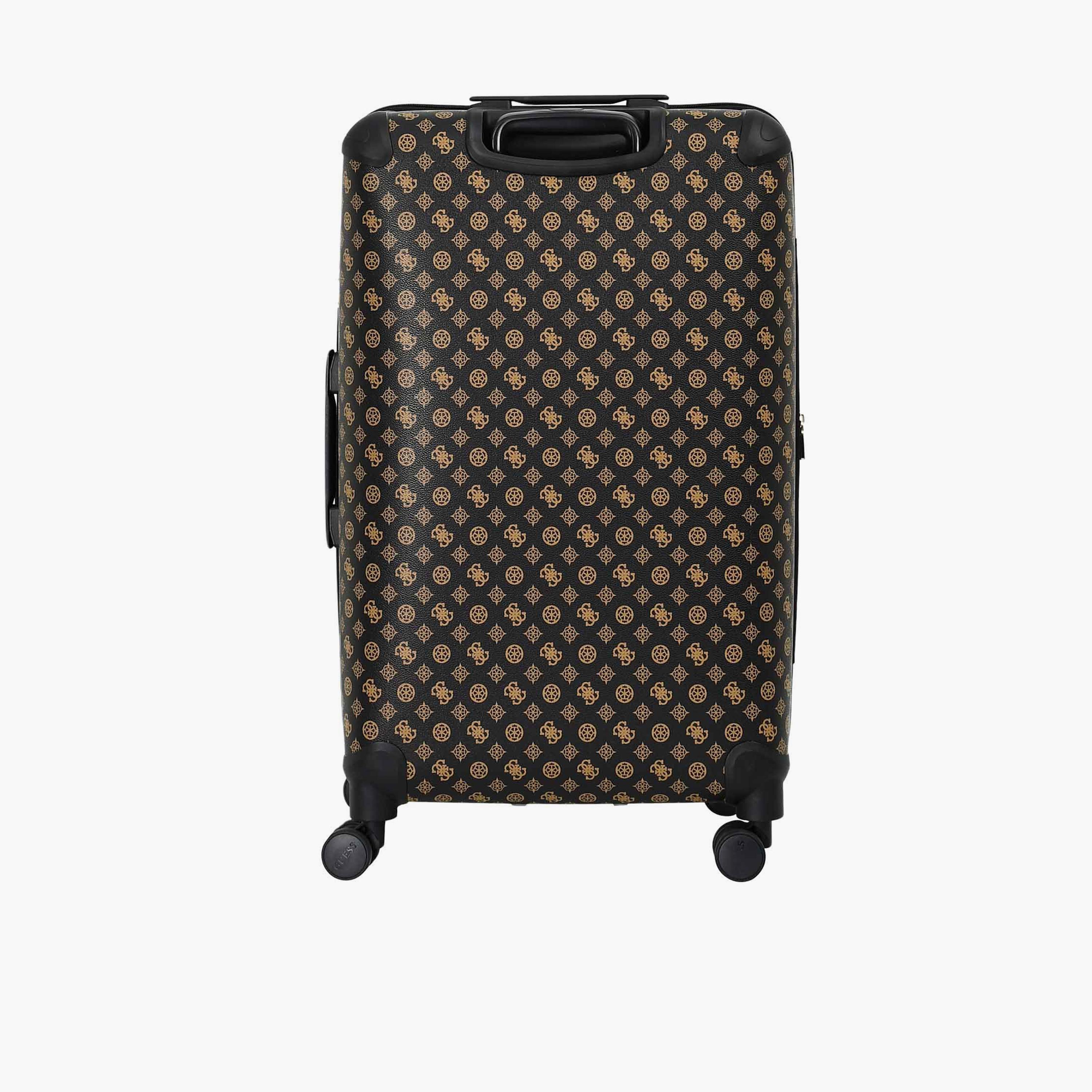 Guess Wilder 77 CM Large Check-in PU Hard Sided 4-Wheeler Spinner Trolley Bag with TSA Lock-travel-luggagesandbags-luggage-image-5