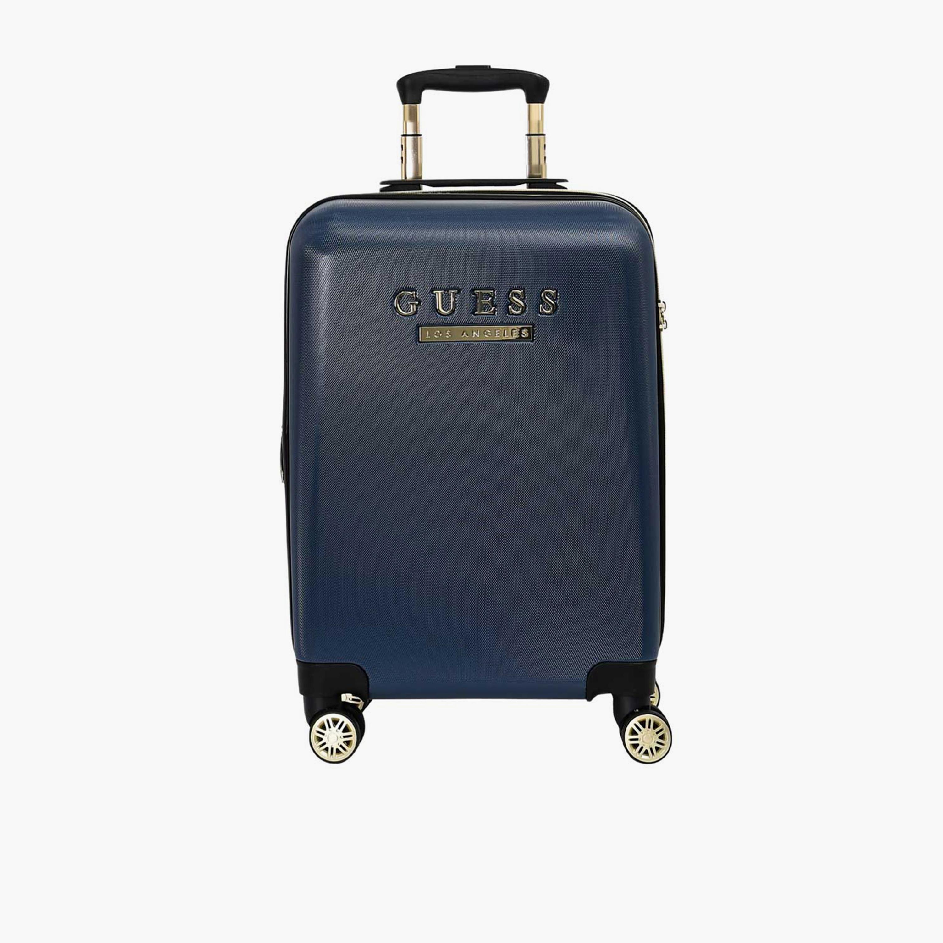 Guess Ludi 59 CM Small Cabin ABS Hard Sided 4-Wheeler Spinner Trolley Bag with TSA Lock-travel-luggagesandbags-luggage-image-1