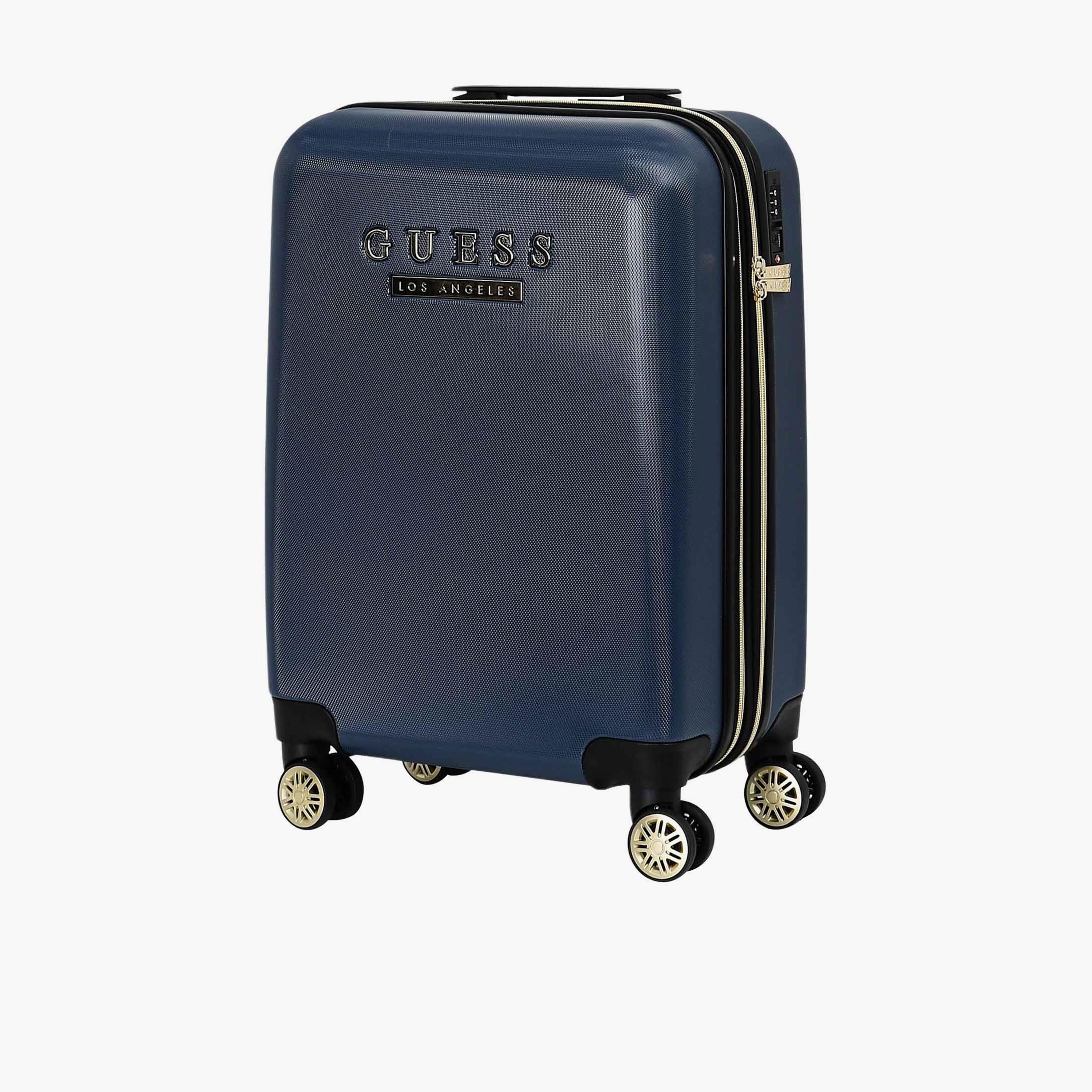 Guess Ludi 59 CM Small Cabin ABS Hard Sided 4-Wheeler Spinner Trolley Bag with TSA Lock-travel-luggagesandbags-luggage-image-12