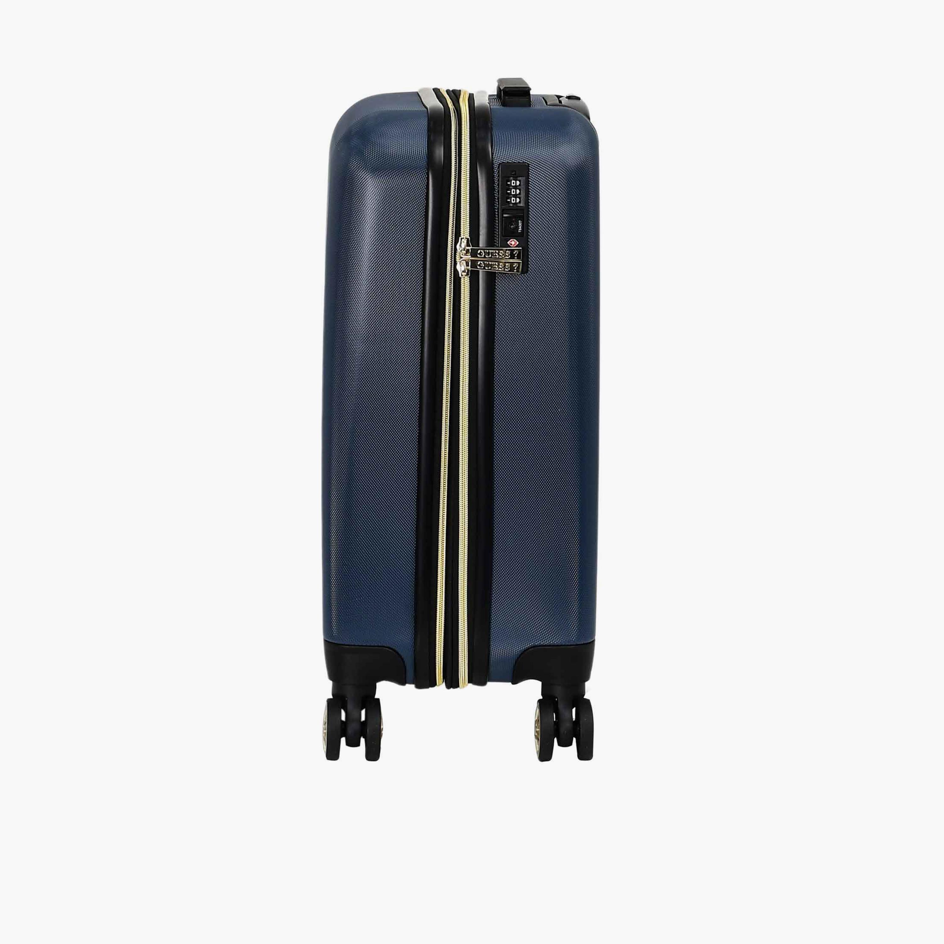 Guess Ludi 59 CM Small Cabin ABS Hard Sided 4-Wheeler Spinner Trolley Bag with TSA Lock-travel-luggagesandbags-luggage-image-7