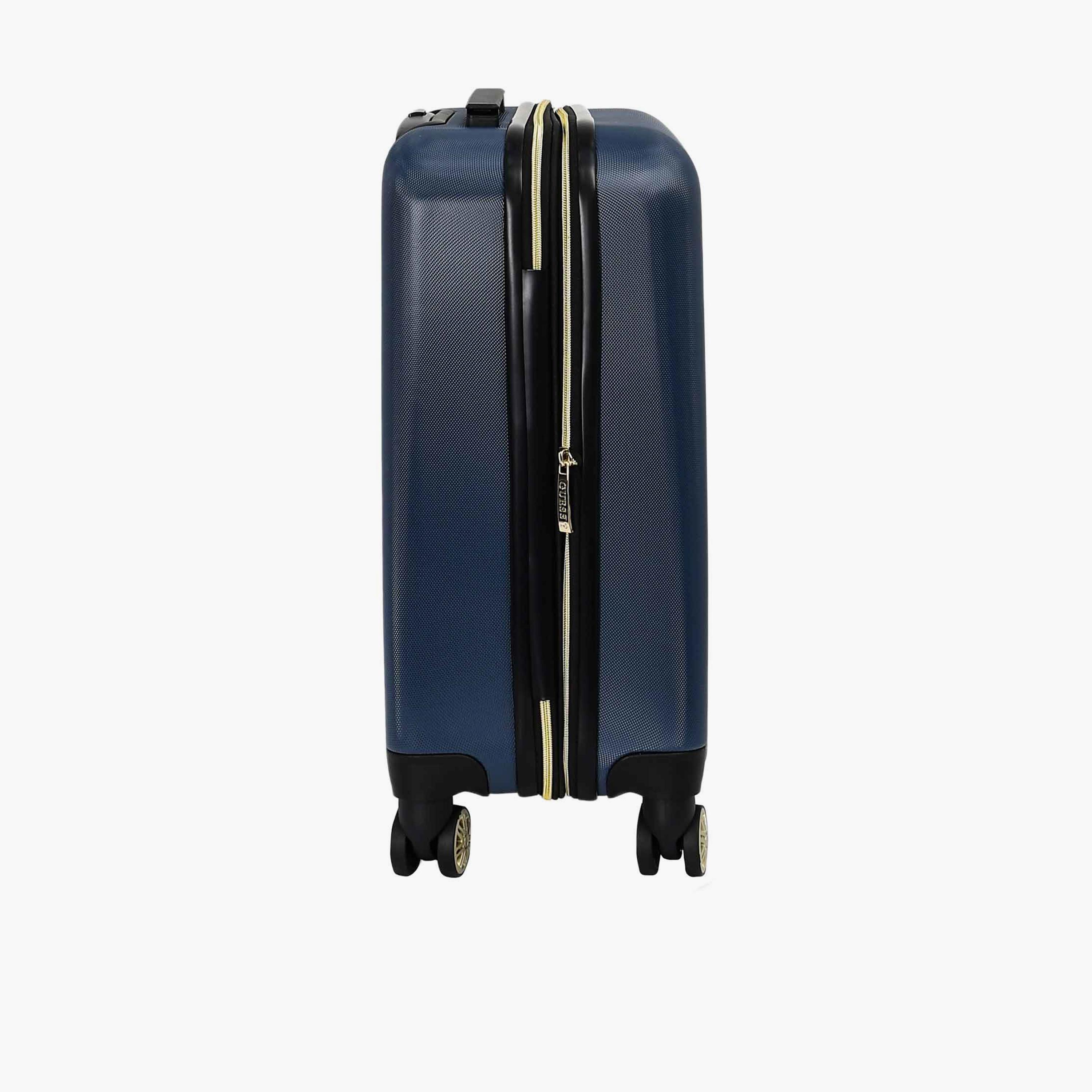 Guess Ludi 59 CM Small Cabin ABS Hard Sided 4-Wheeler Spinner Trolley Bag with TSA Lock-travel-luggagesandbags-luggage-image-8