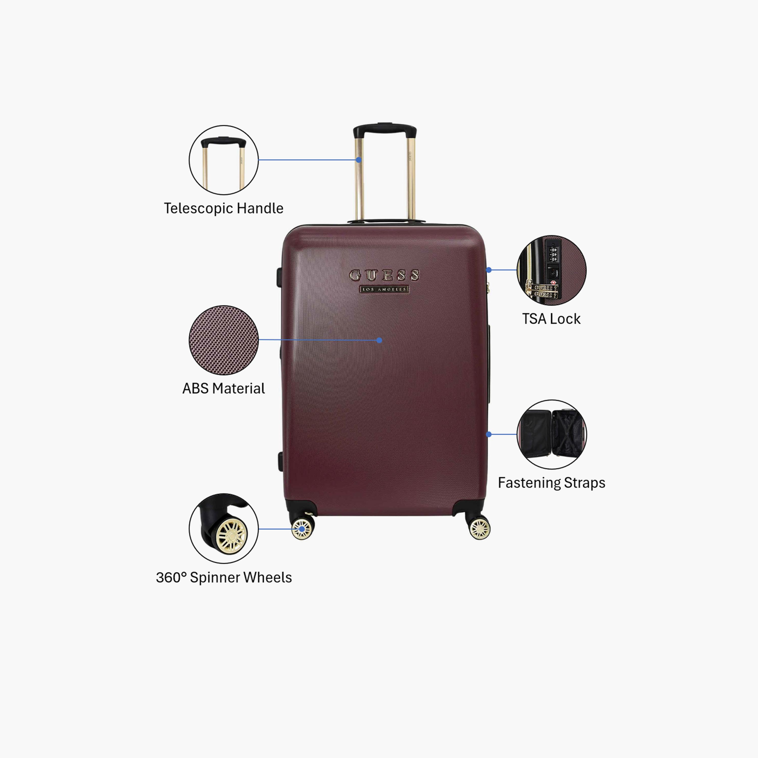 غيس - شنطة سفر لودي كبيرة مقاس 78 سم، مصنوعة من مادة ABS الصلبة بأربع عجلات دوارة قفل TSA-travel-luggagesandbags-luggage-image-3