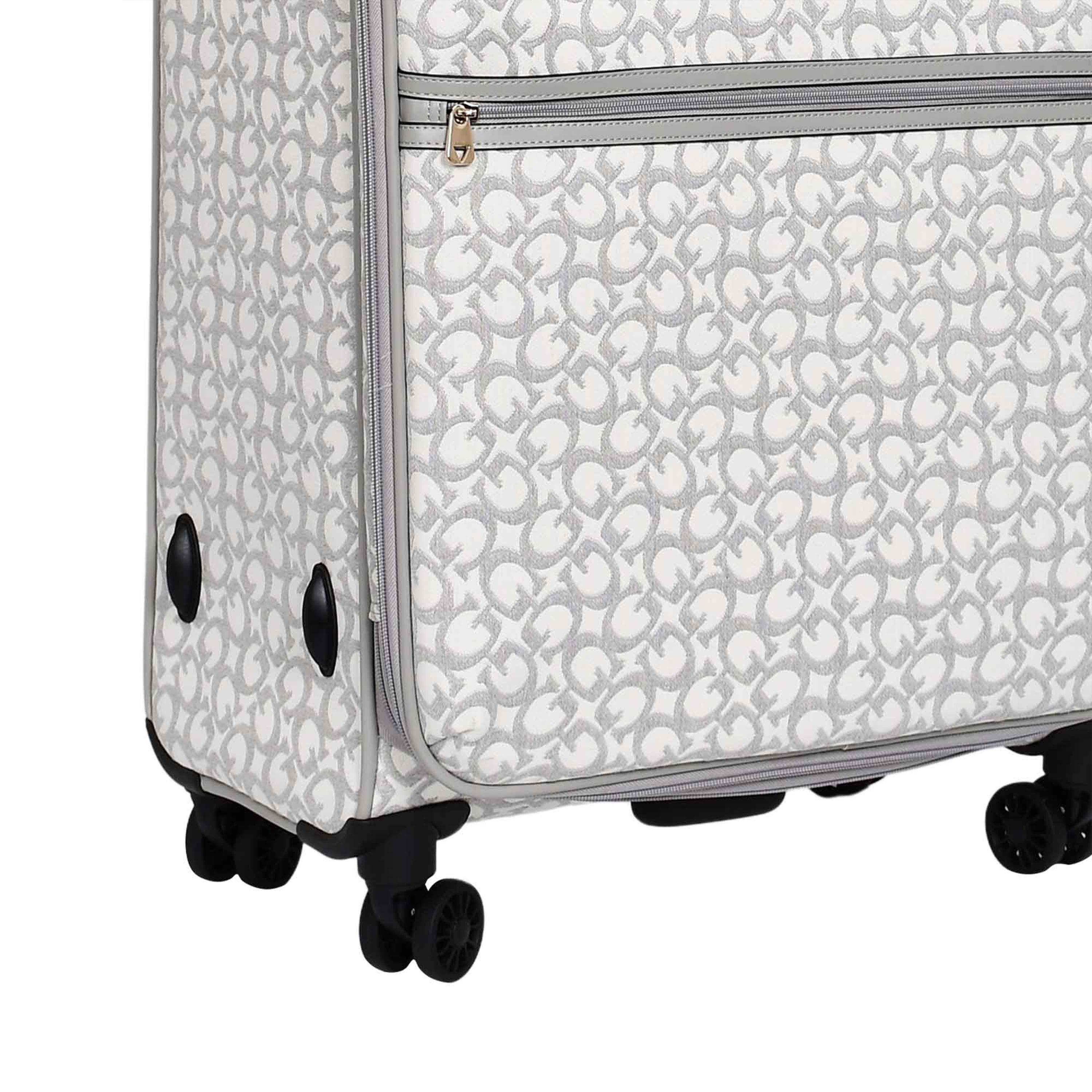 Guess Tracie 78 CM Large Check-in Polyester Soft Sided 4-Wheeler Spinner Trolley Bag with TSA Lock-travel-luggagesandbags-luggage-image-13
