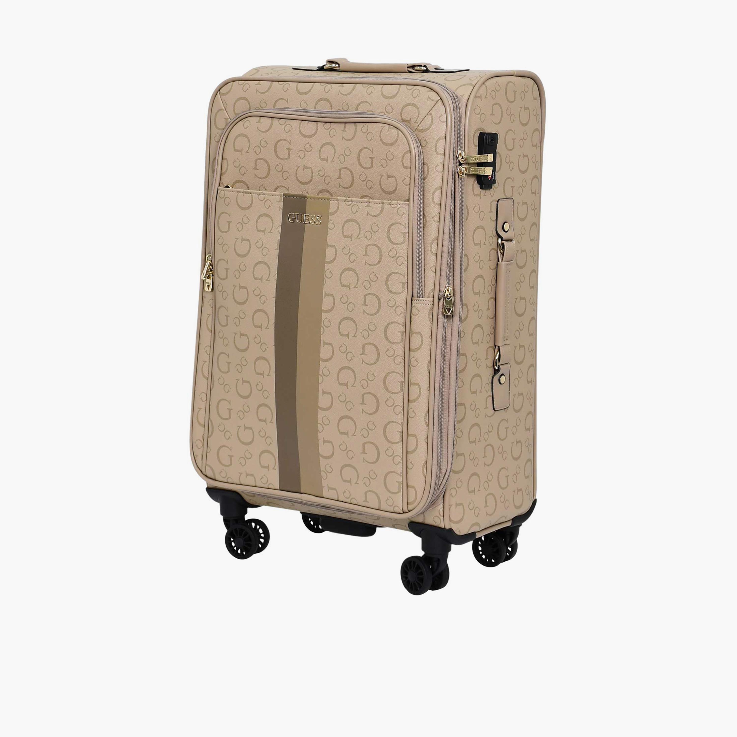 غيس - شنطة سفر ويستر حجم وسط 69 سم، بلاستيكية ناعمة الجوانب بأربع عجلات دوارة قفل TSA-travel-luggagesandbags-luggage-image-12