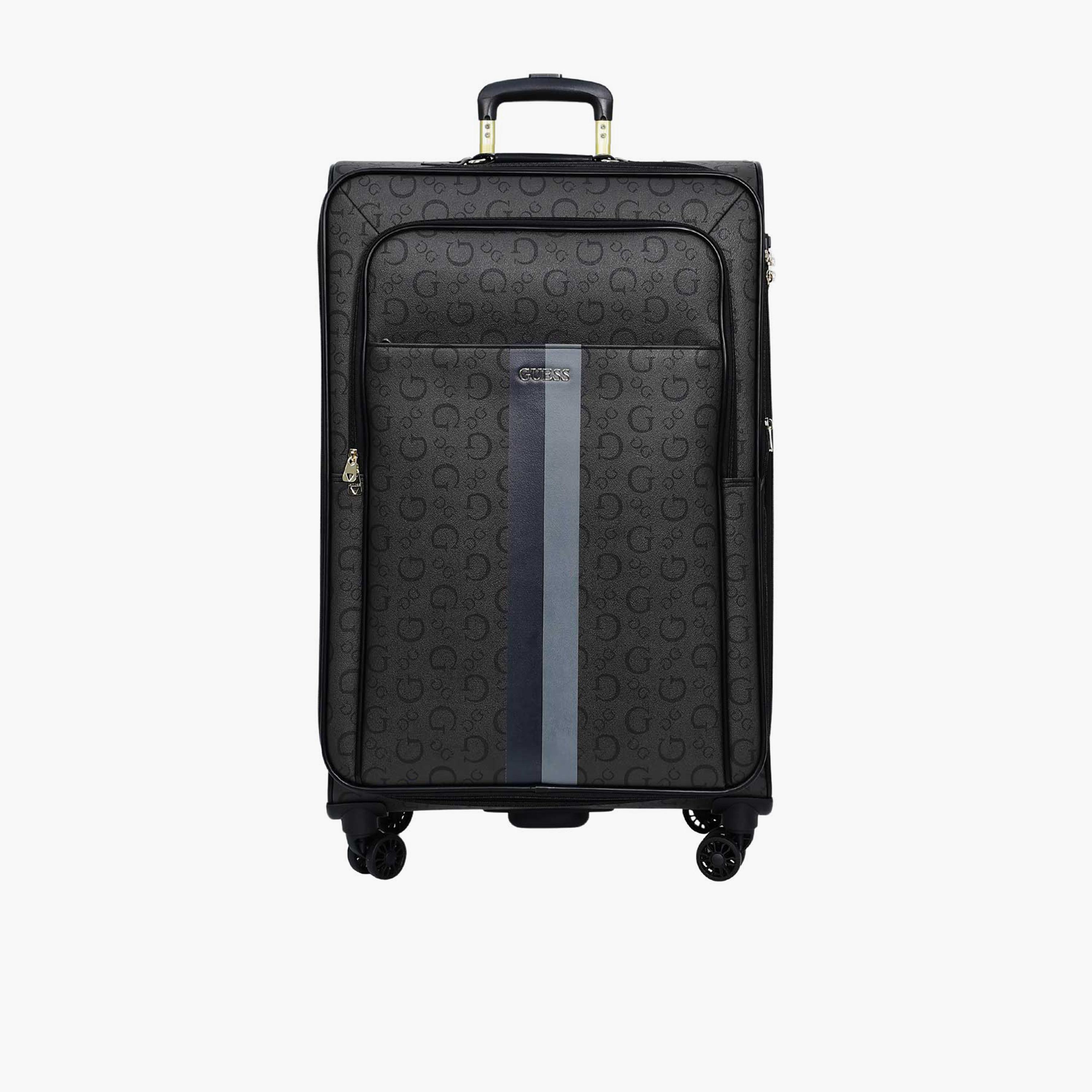 Guess Wester 78 CM Large Check-in Plastic Soft Sided 4-Wheeler Spinner Trolley Bag with TSA Lock-travel-luggagesandbags-luggage-image-10