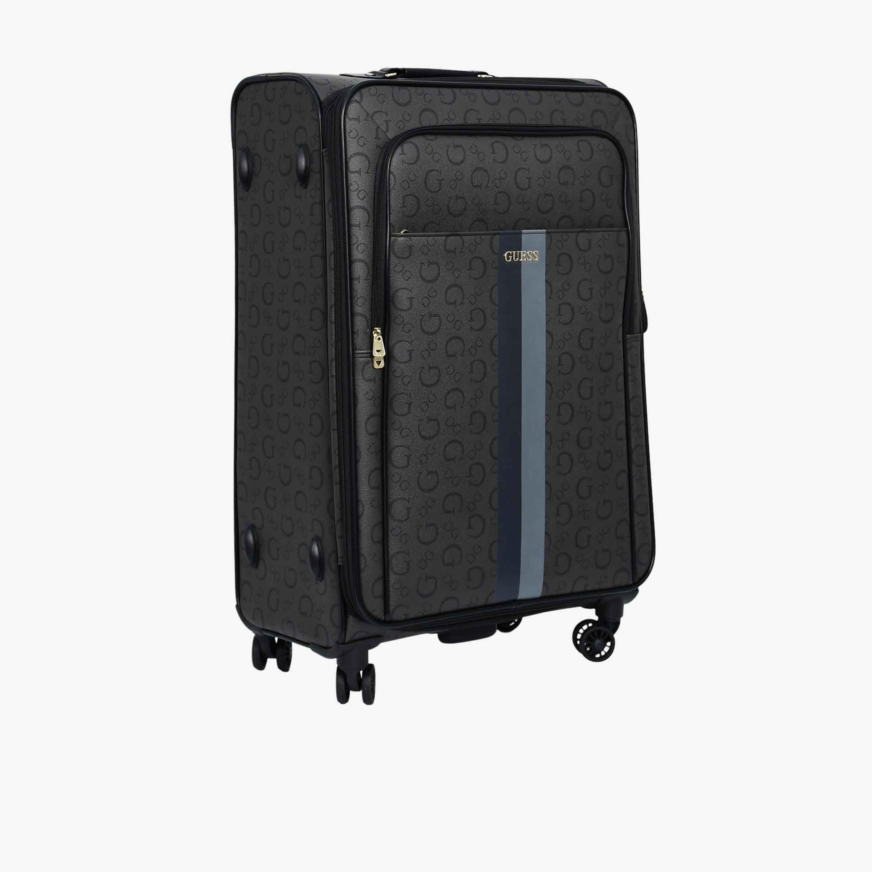 Guess Wester 78 CM Large Check-in Plastic Soft Sided 4-Wheeler Spinner Trolley Bag with TSA Lock-travel-luggagesandbags-luggage-image-6