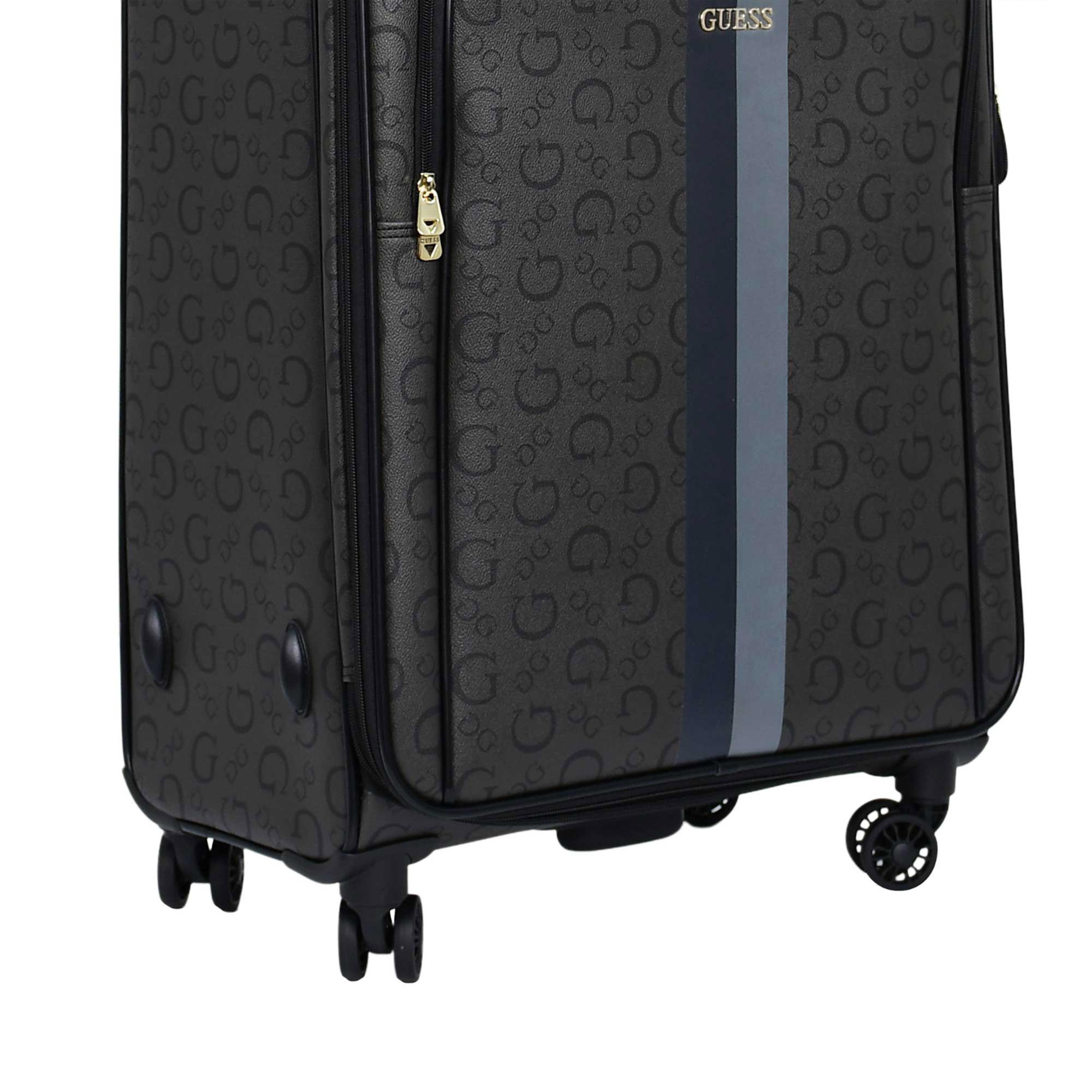 Guess Wester 78 CM Large Check-in Plastic Soft Sided 4-Wheeler Spinner Trolley Bag with TSA Lock-travel-luggagesandbags-luggage-image-8