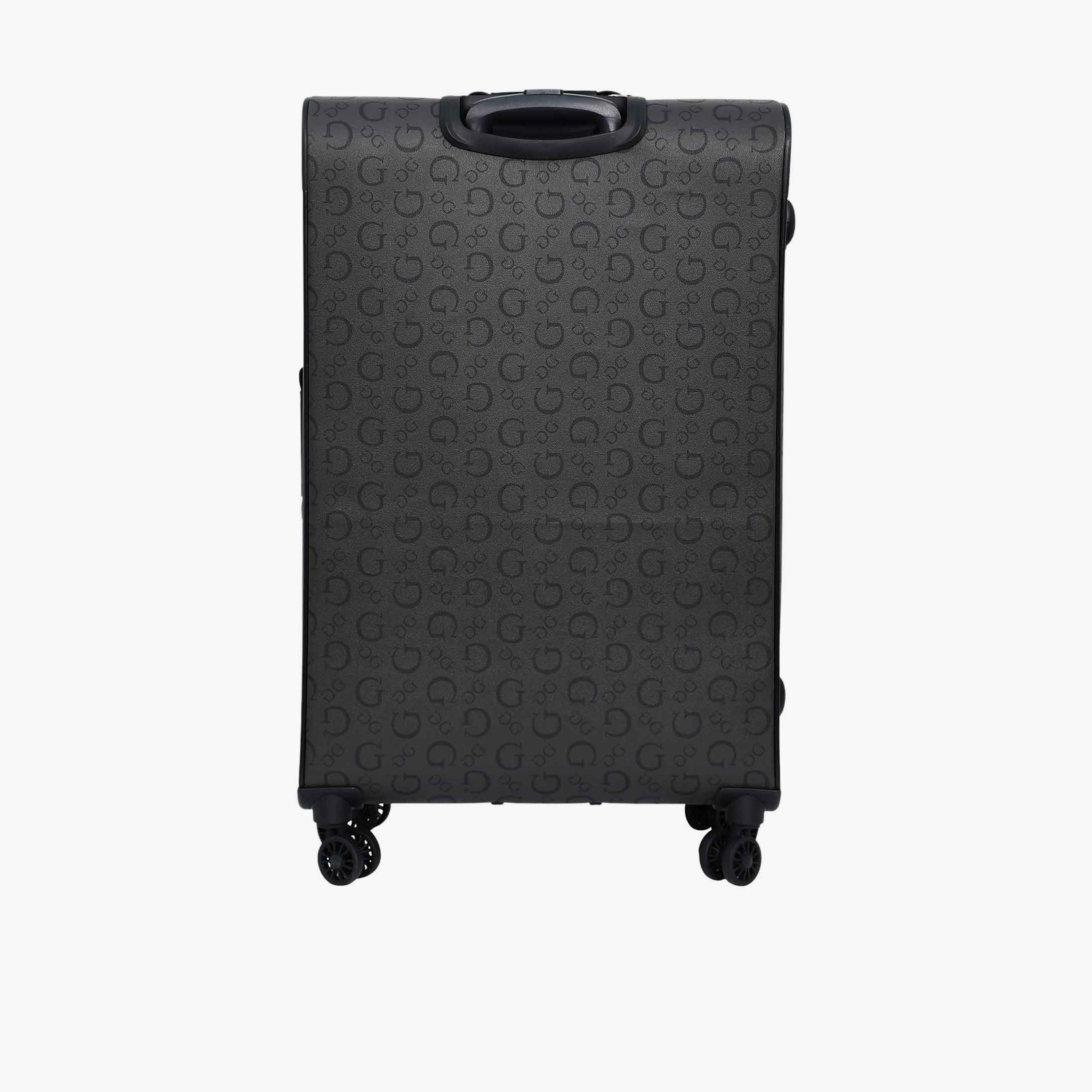 Guess Wester 78 CM Large Check-in Plastic Soft Sided 4-Wheeler Spinner Trolley Bag with TSA Lock-travel-luggagesandbags-luggage-image-14