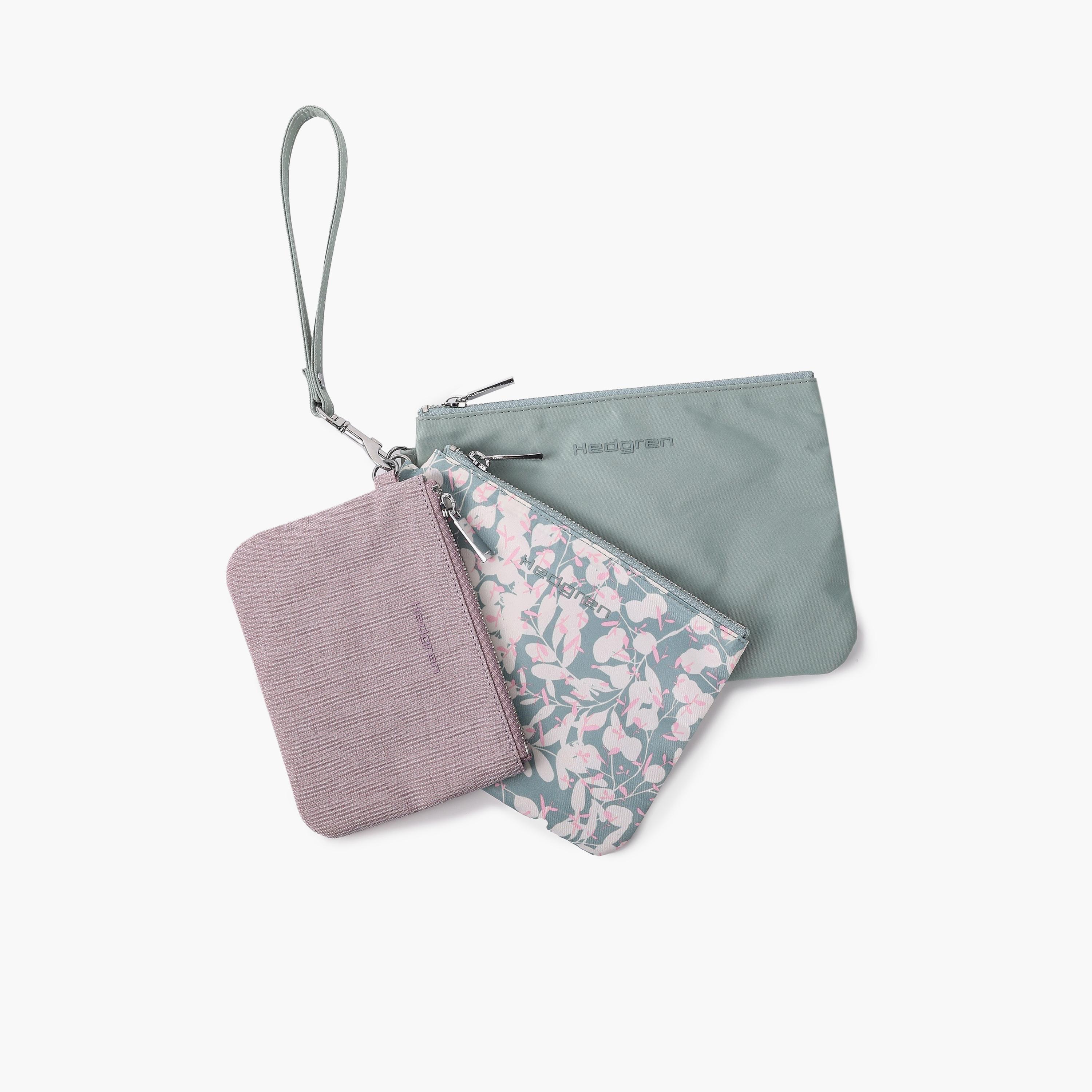Hedgren Follis Printed Wristlet Pouch with Zipper Closure | 21 X 14 X 1 CM-men-beltsandwallets-wallets-image-1