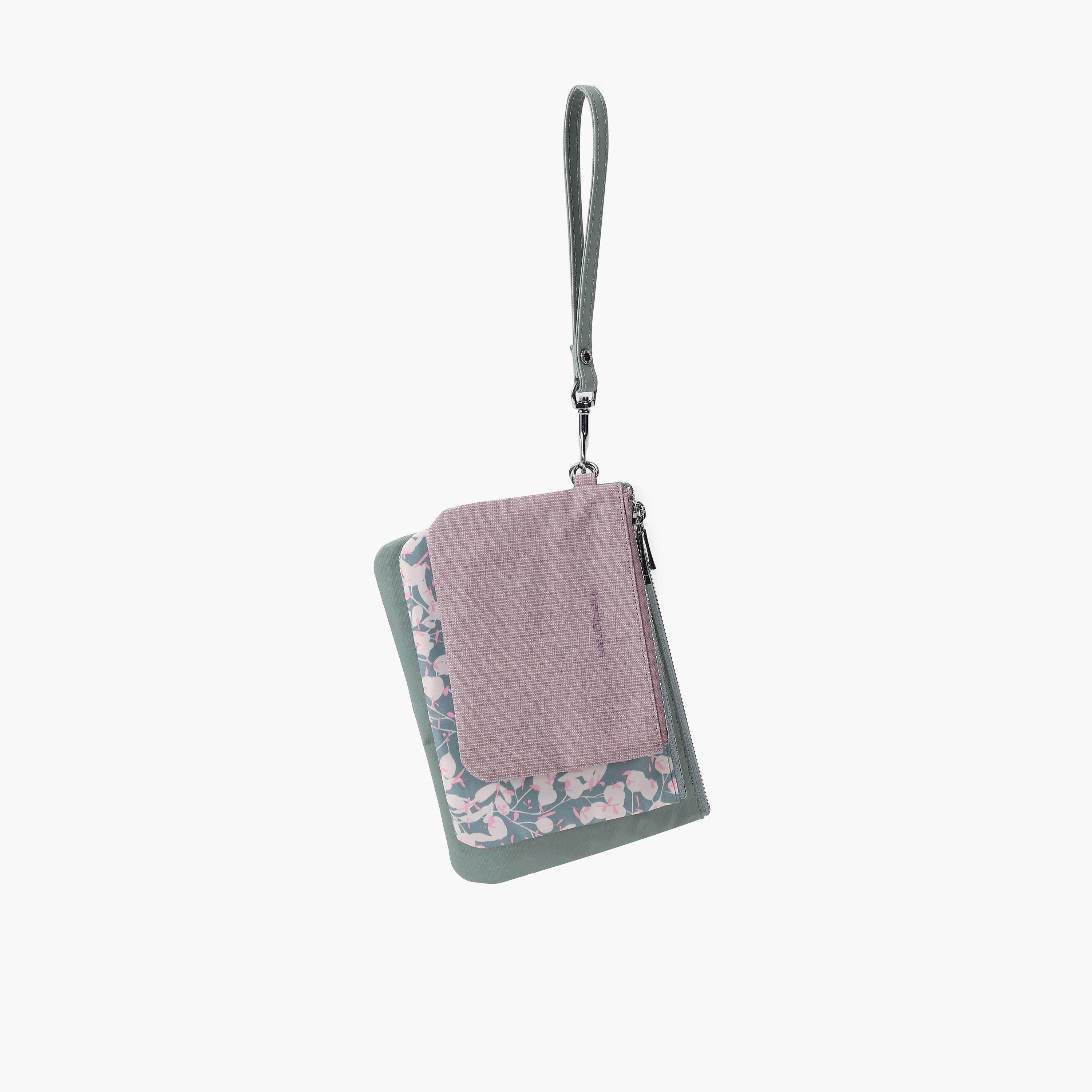 Hedgren Follis Printed Wristlet Pouch with Zipper Closure | 21 X 14 X 1 CM-men-beltsandwallets-wallets-image-4