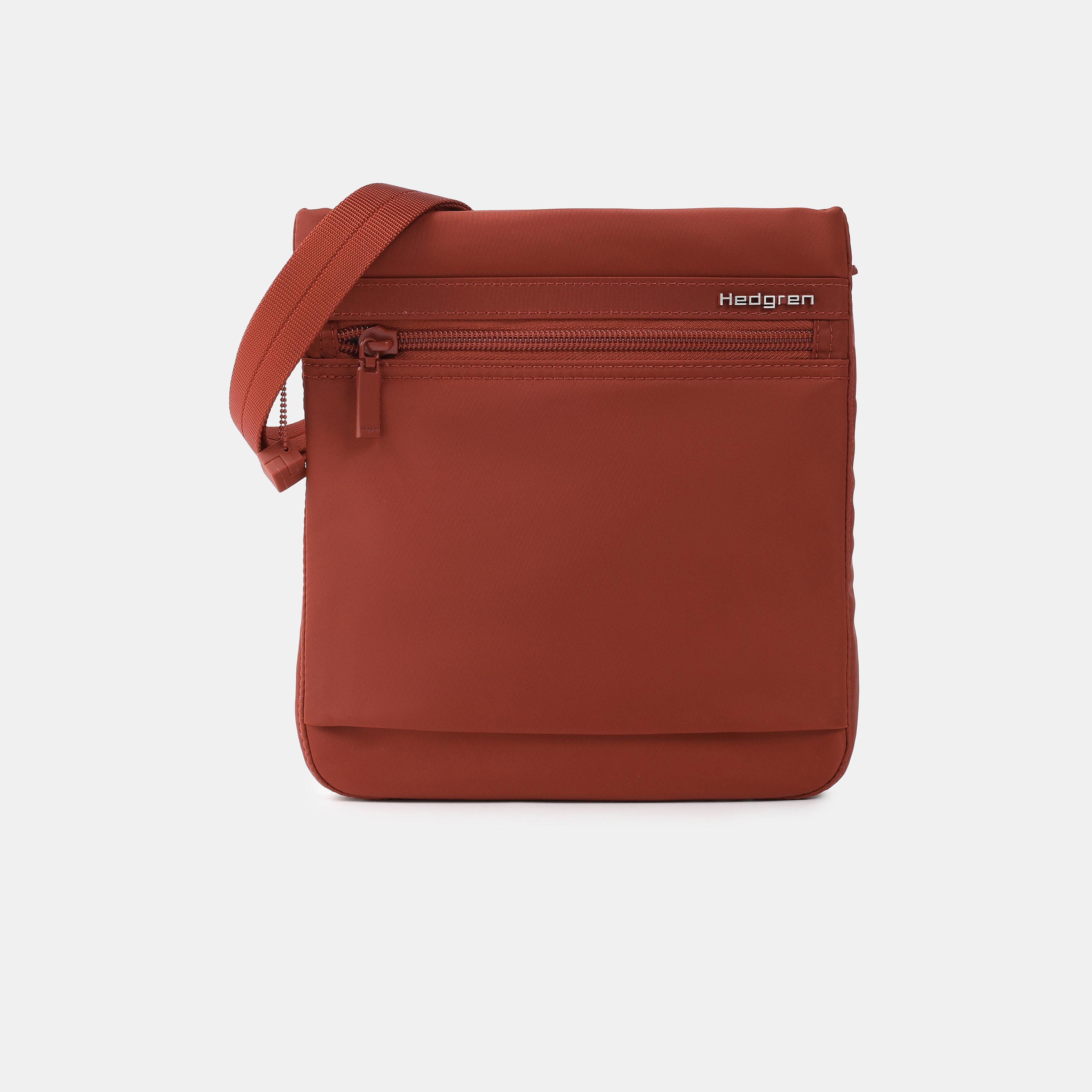 هيدجرين - شنطة كتف ليونس سادة بسحاب إغلاق وحزام قابل للتعديل | 23 × 20 × 2 سم-women-bagsandwallets-handbags-image-2