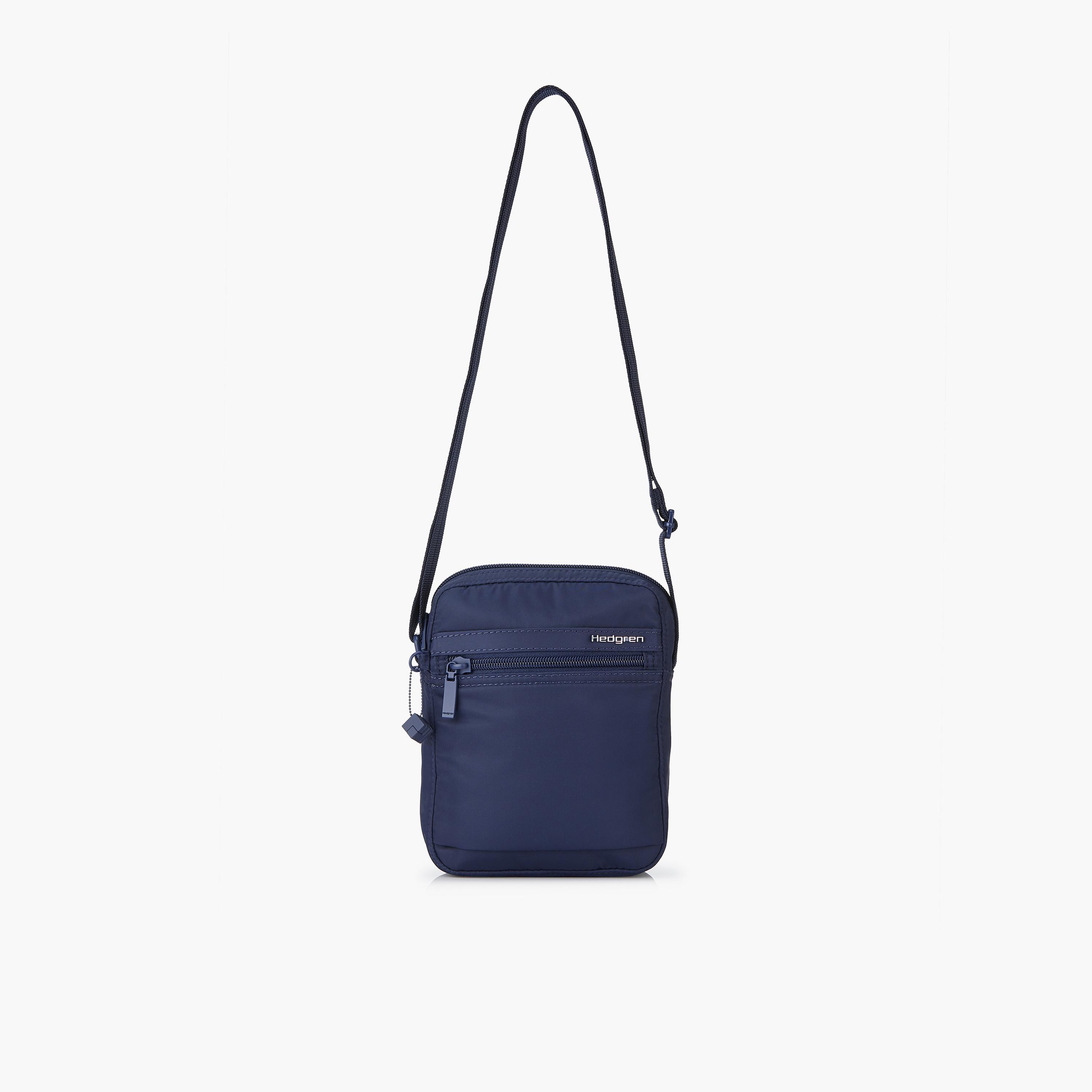 هيدجرين - شنطة كتف سادة إنر سيتي راش بسحاب إغلاق وحزام قابل للتعديل | 20 × 16 × 6 سم-women-bagsandwallets-handbags-image-1