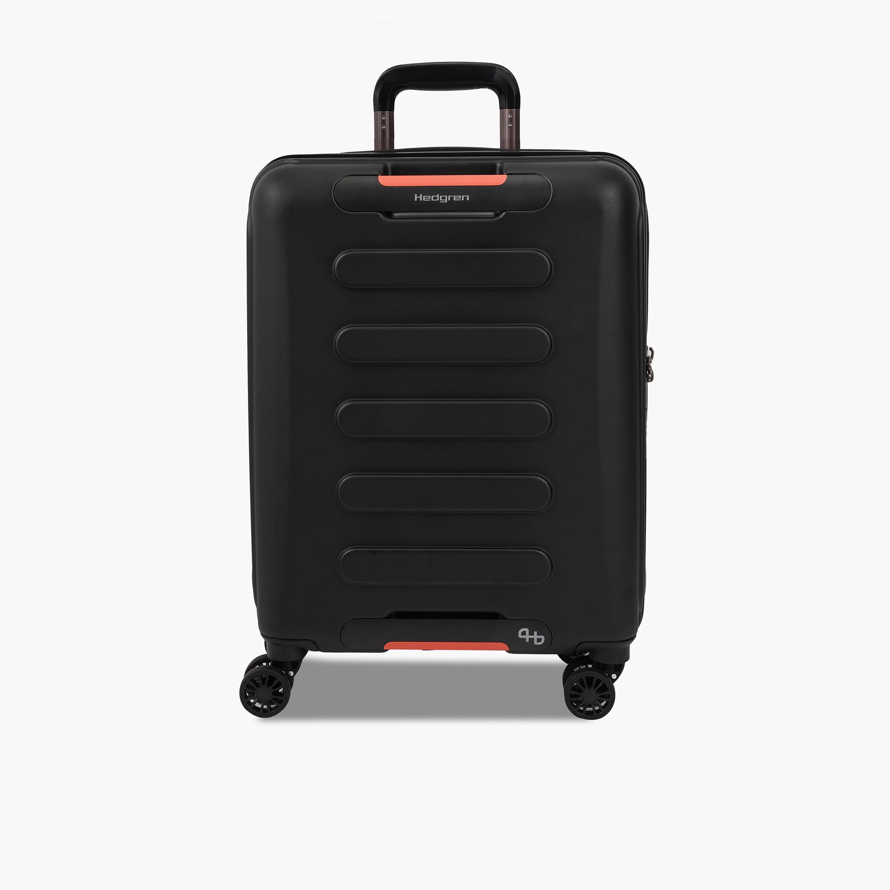 Hedgren Grip 55 CM Small Cabin Polycarbonate with ABS Hard Sided 4-Wheeler Spinner Trolley Bag with TSA Lock-travel-luggagesandbags-luggage-image-1