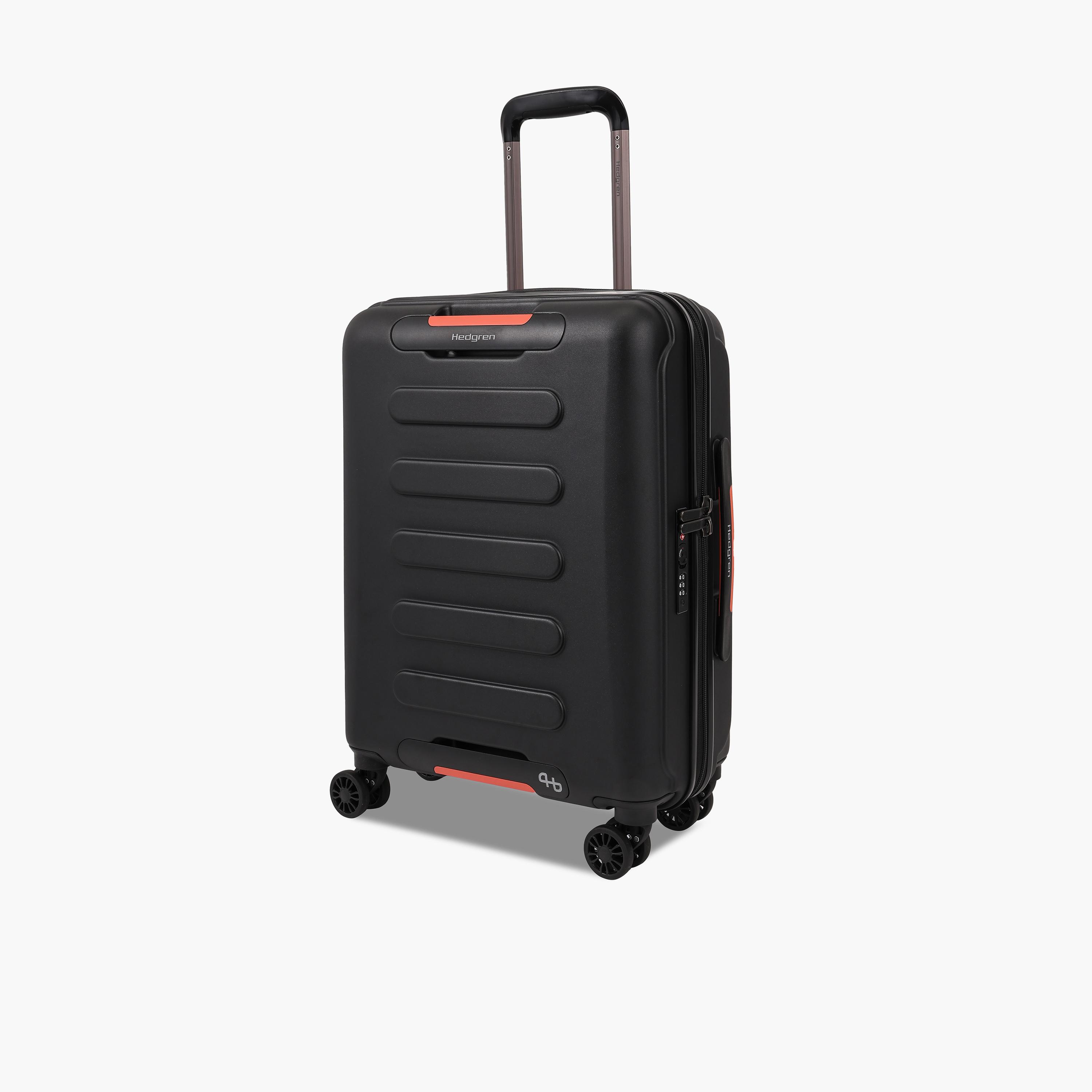 Hedgren Grip 55 CM Small Cabin Polycarbonate with ABS Hard Sided 4-Wheeler Spinner Trolley Bag with TSA Lock-travel-luggagesandbags-luggage-image-10