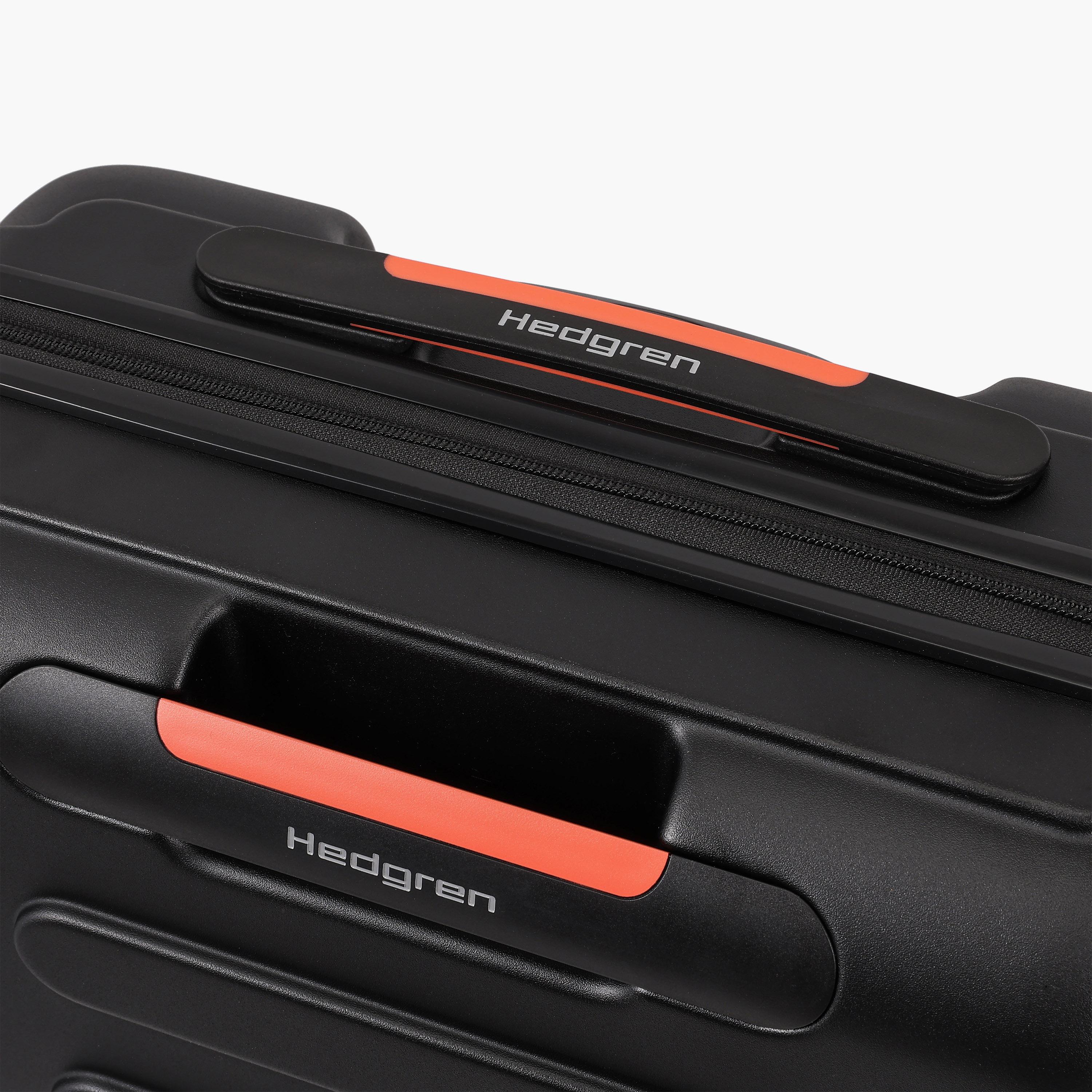 Hedgren Grip 55 CM Small Cabin Polycarbonate with ABS Hard Sided 4-Wheeler Spinner Trolley Bag with TSA Lock-travel-luggagesandbags-luggage-image-16