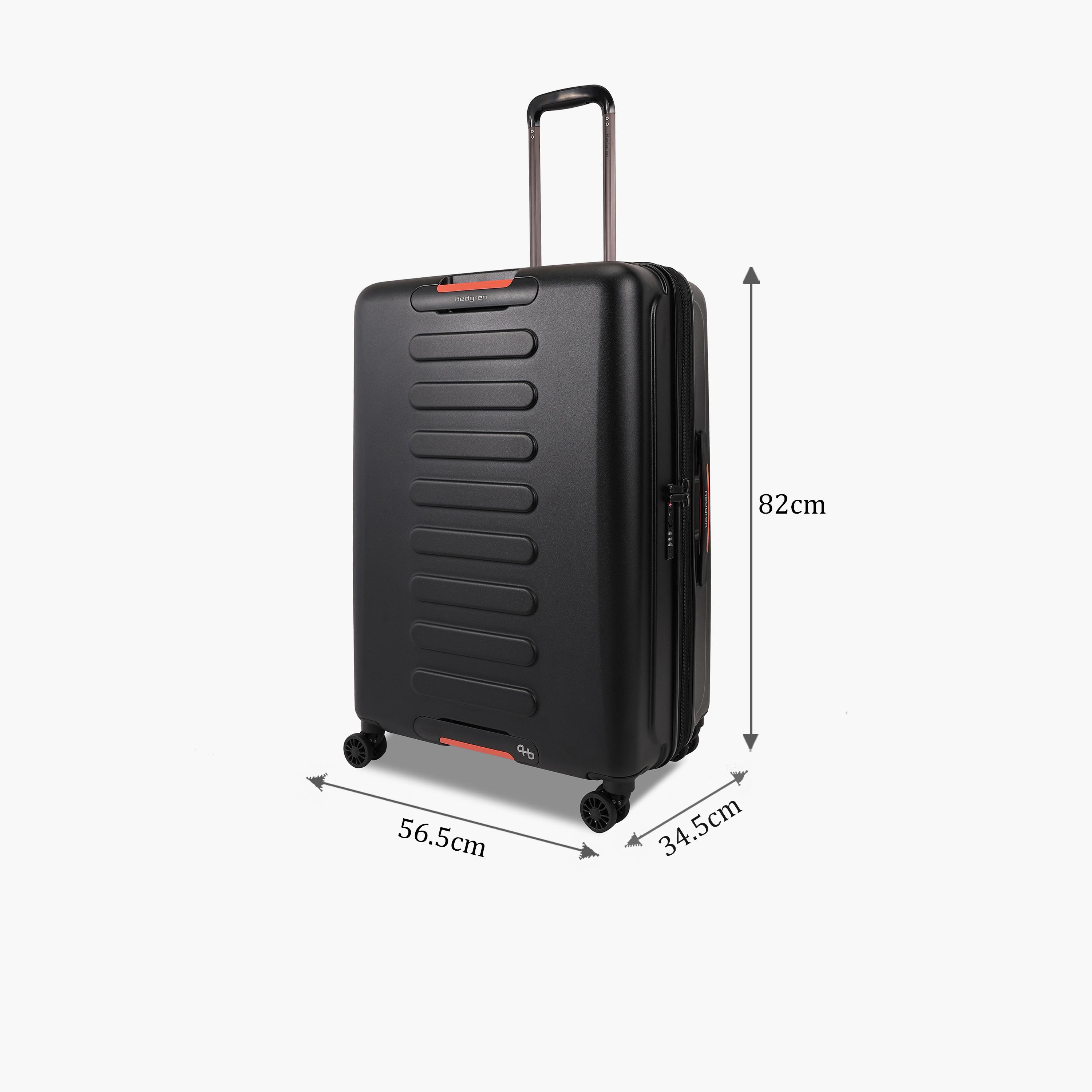 Hedgren Grip 82 CM Extra Large Check-in Polycarbonate with ABS Hard Sided 4-Wheeler Spinner Trolley Bag with TSA Lock-travel-luggagesandbags-luggage-image-2