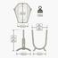 LA SIESTA Udine Organic Hammock Chair and Stand - 115 cm-InfluencerCodes_Ramadan26_All_20012026-image-6
