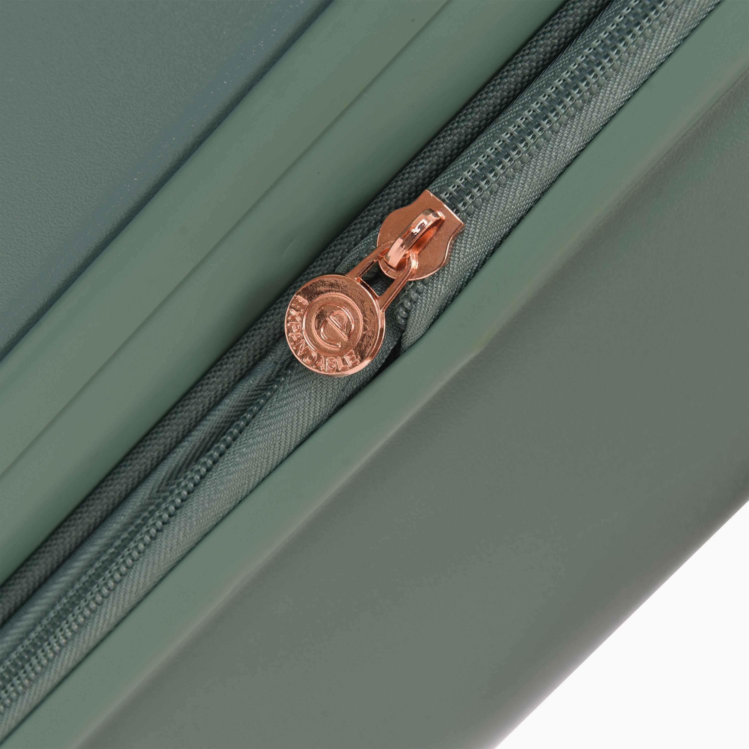 Track Set of 3 ABS Hard-Sided 4-Wheeler Spinner Trolley Bags with Combination Lock-travel-luggagesandbags-luggage-image-11