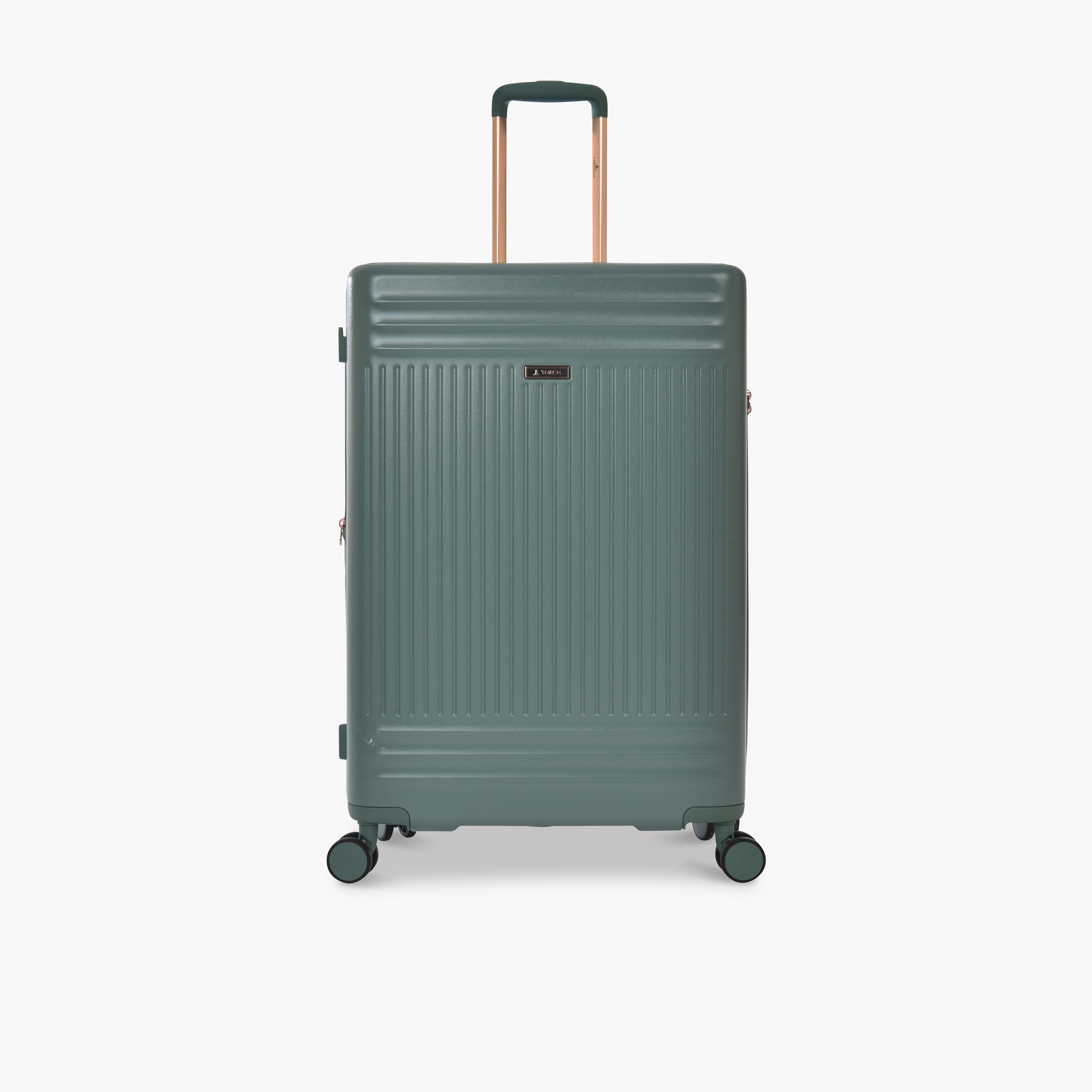 Track Set of 3 ABS Hard-Sided 4-Wheeler Spinner Trolley Bags with Combination Lock-travel-luggagesandbags-luggage-image-4
