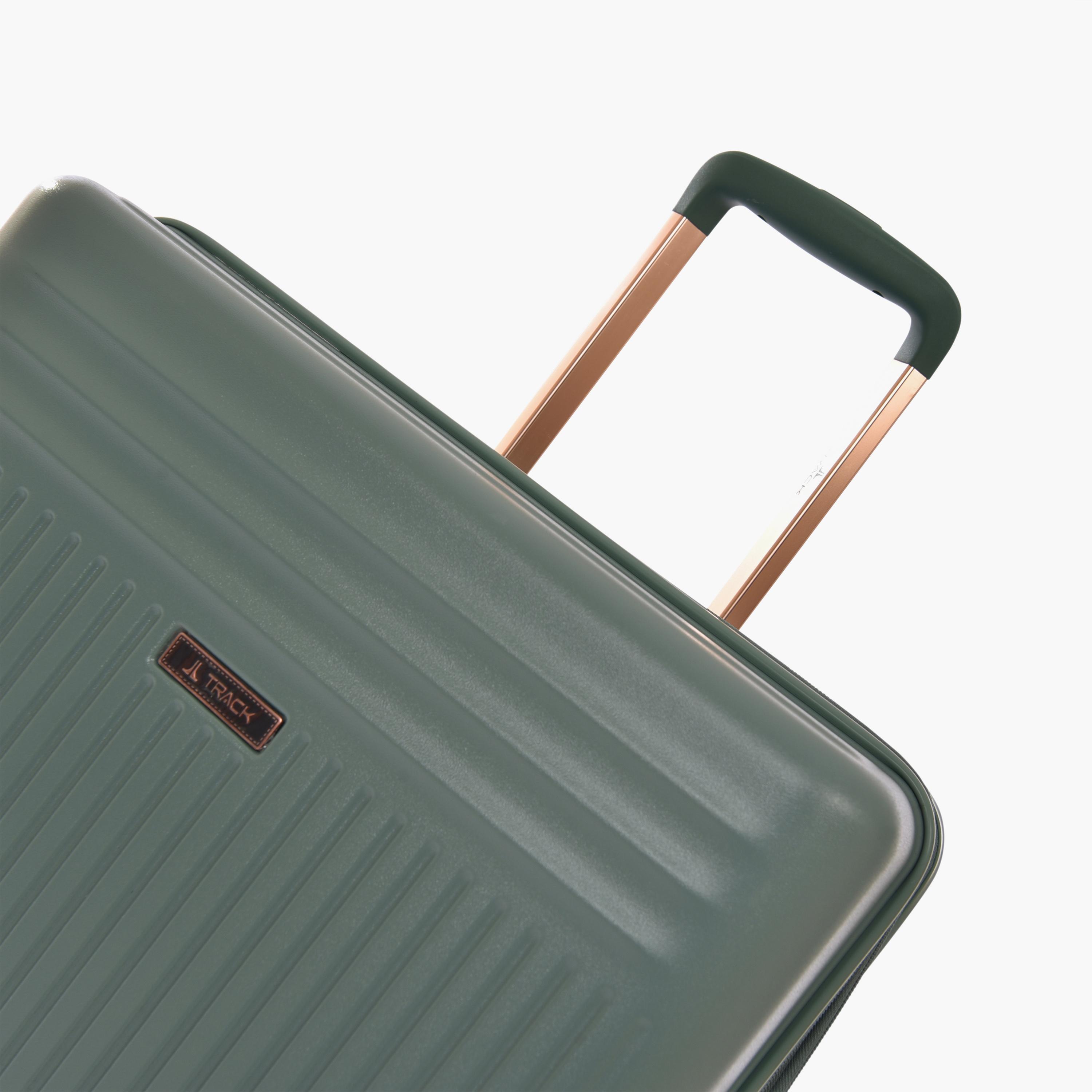 Track Set of 3 ABS Hard-Sided 4-Wheeler Spinner Trolley Bags with Combination Lock-travel-luggagesandbags-luggage-image-6