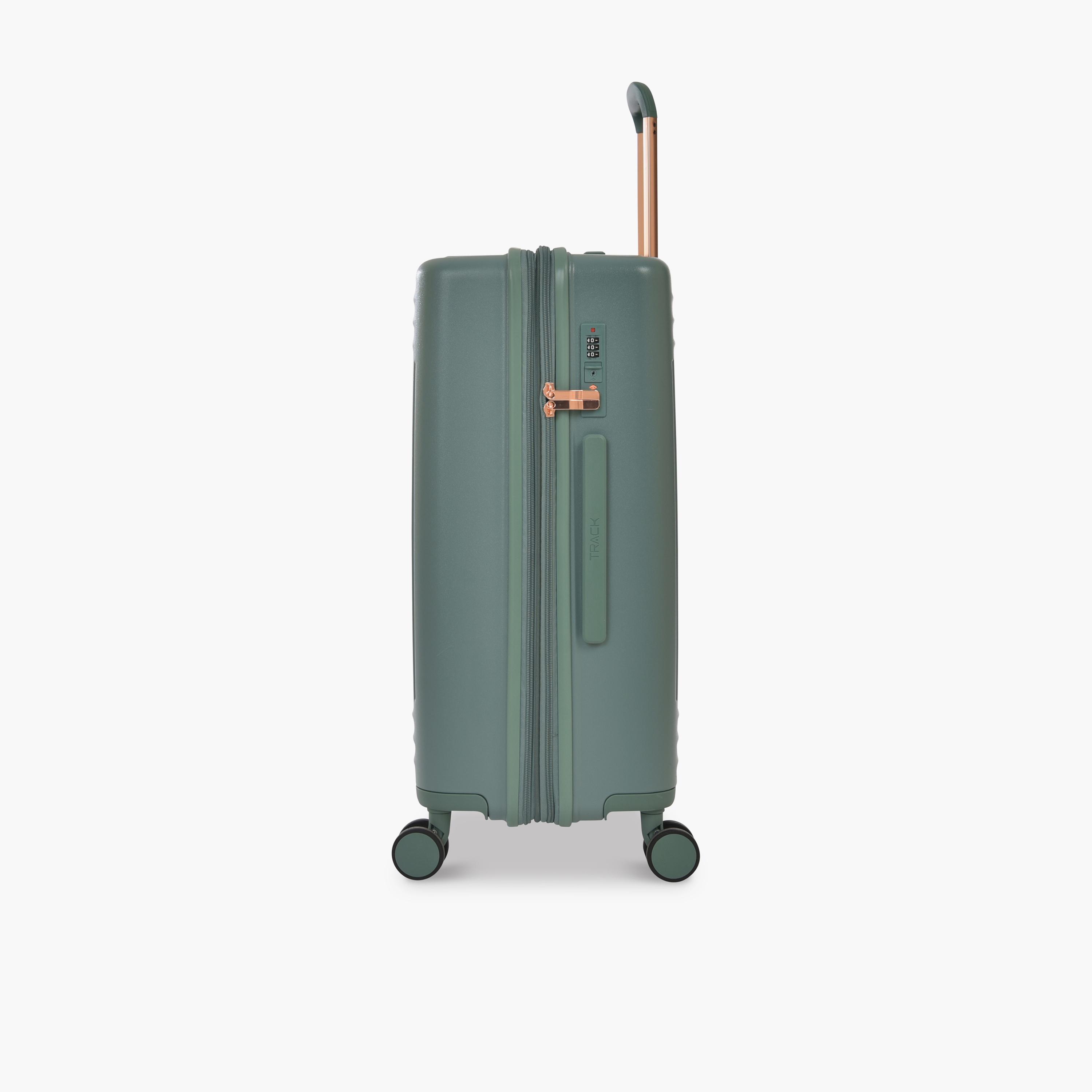 Track Set of 3 ABS Hard-Sided 4-Wheeler Spinner Trolley Bags with Combination Lock-travel-luggagesandbags-luggage-image-7