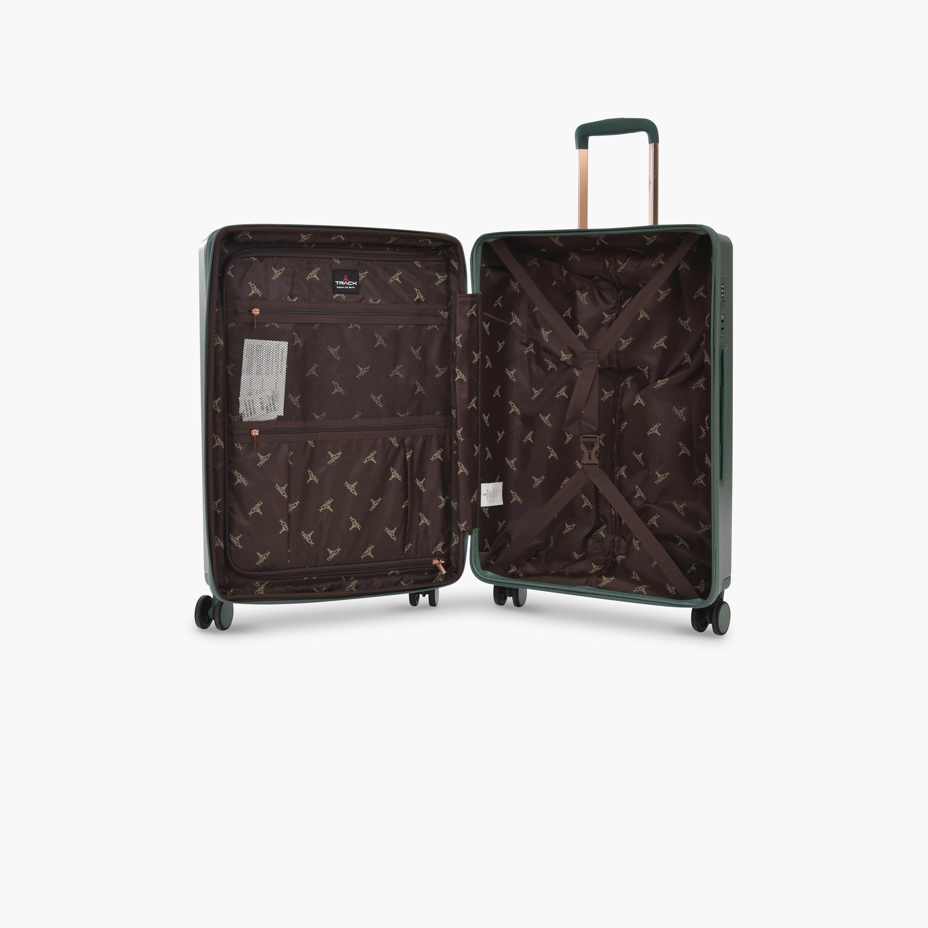 Track Set of 3 ABS Hard-Sided 4-Wheeler Spinner Trolley Bags with Combination Lock-travel-luggagesandbags-luggage-image-8