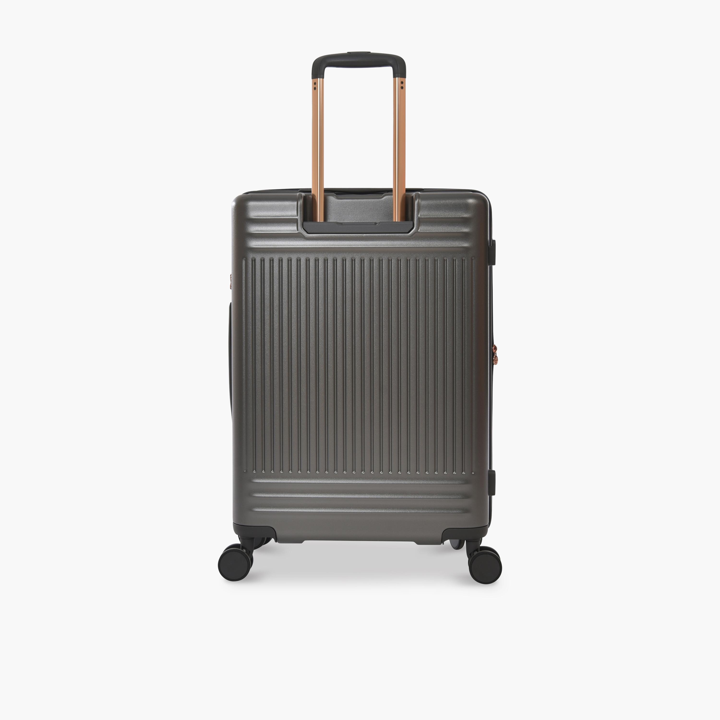 Track Set of 3 ABS Hard-Sided 4-Wheeler Spinner Trolley Bags with Combination Lock-travel-luggagesandbags-luggage-image-6