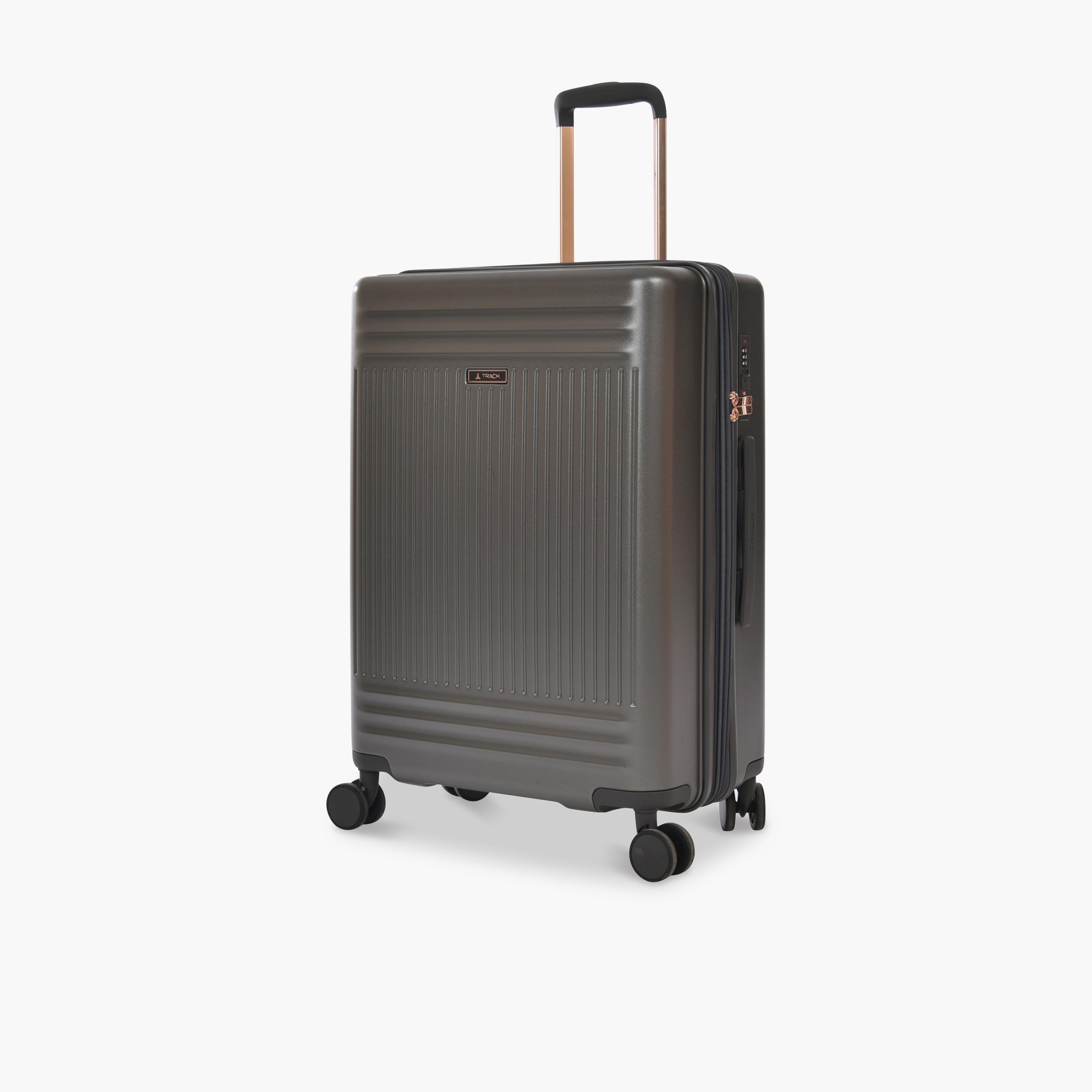 Track Set of 3 ABS Hard-Sided 4-Wheeler Spinner Trolley Bags with Combination Lock-travel-luggagesandbags-luggage-image-7