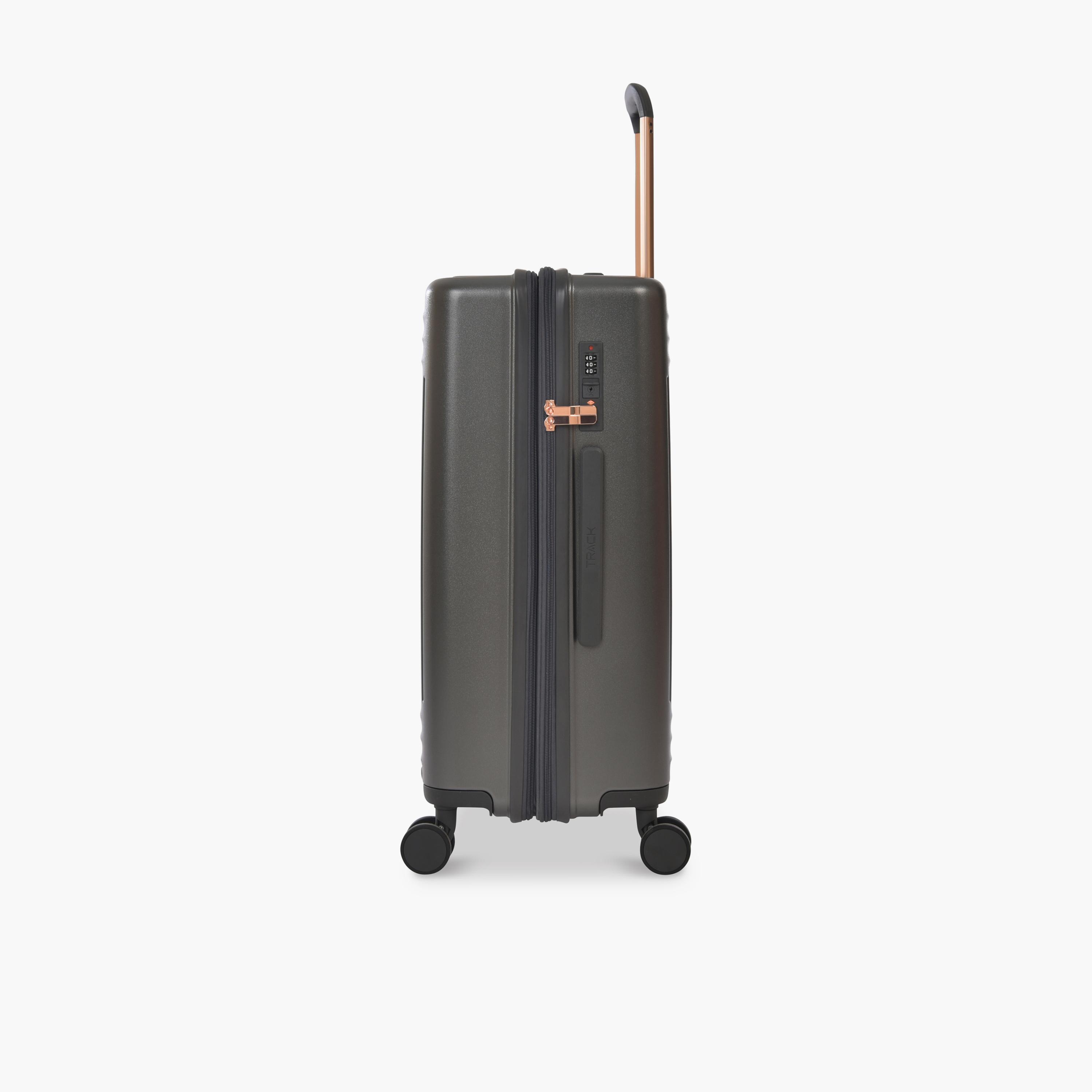 Track Set of 3 ABS Hard-Sided 4-Wheeler Spinner Trolley Bags with Combination Lock-travel-luggagesandbags-luggage-image-8