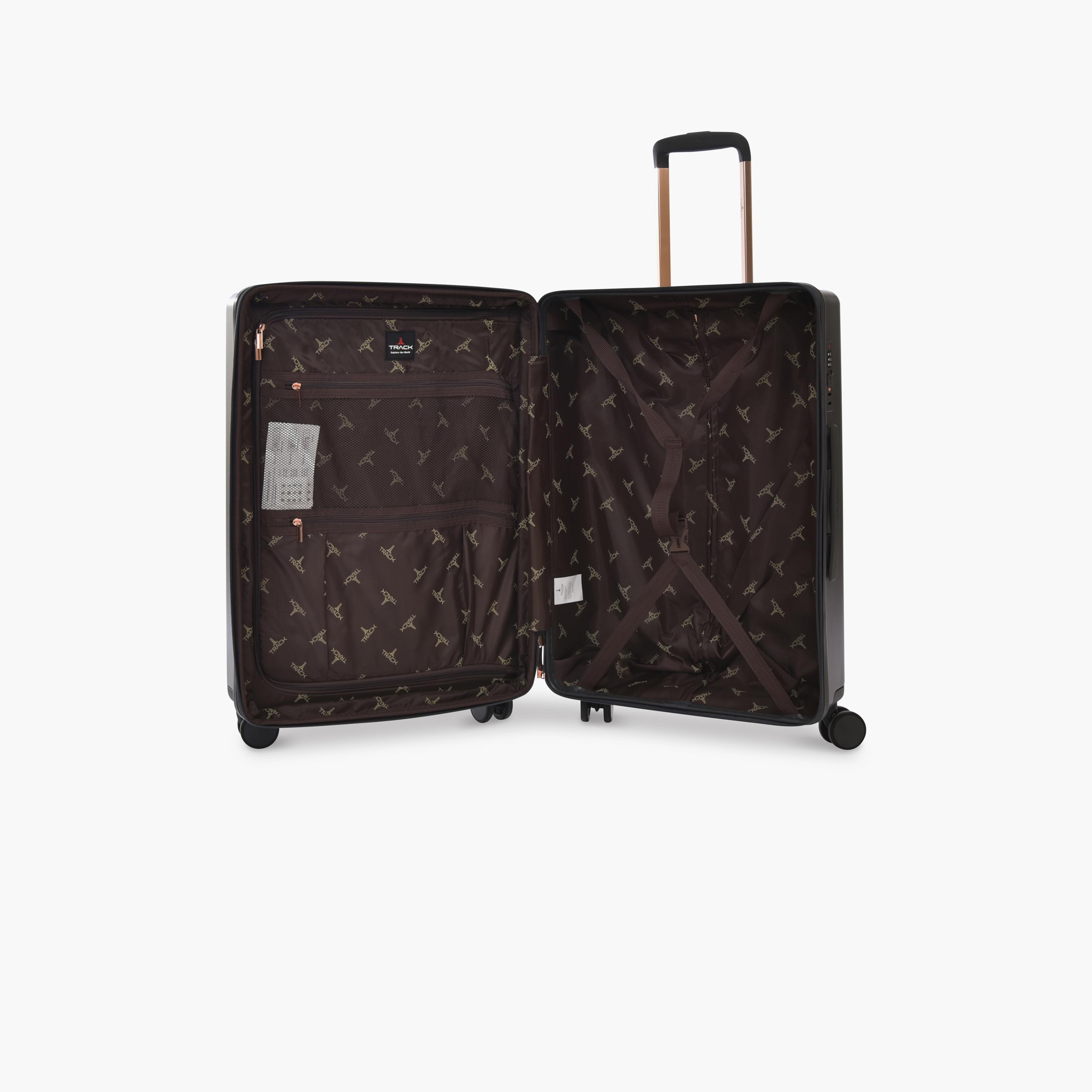 Track Set of 3 ABS Hard-Sided 4-Wheeler Spinner Trolley Bags with Combination Lock-travel-luggagesandbags-luggage-image-9