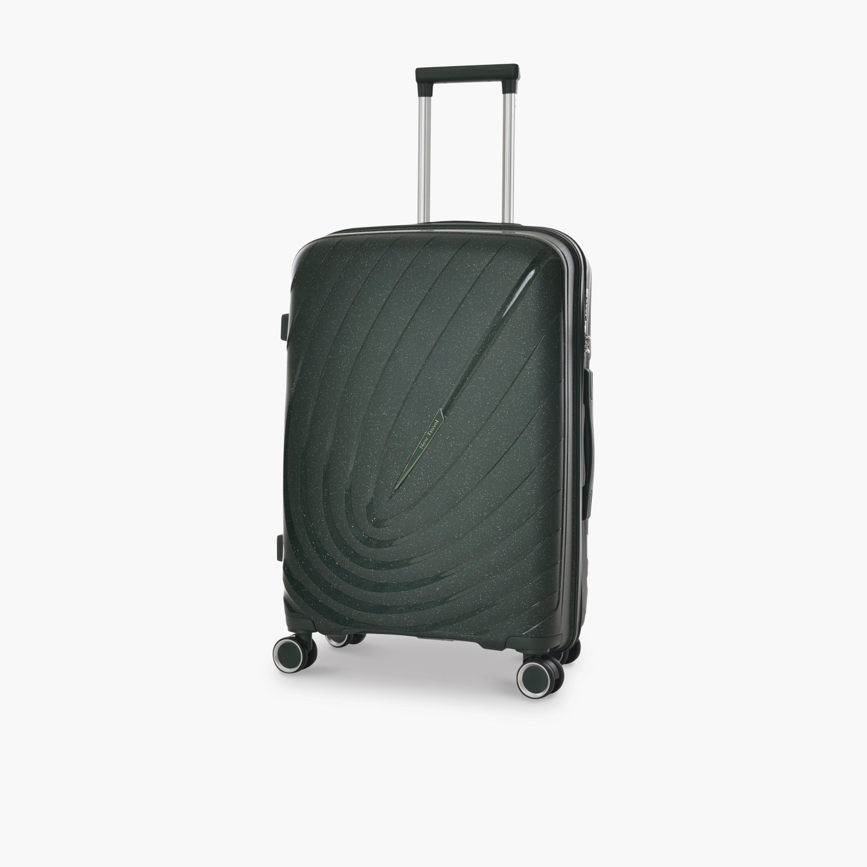 New Travel Set of 4 Polypropylene Hard-Sided 4-Wheeler Spinner Trolley Bags with Combination Lock-travel-luggagesandbags-luggage-image-8