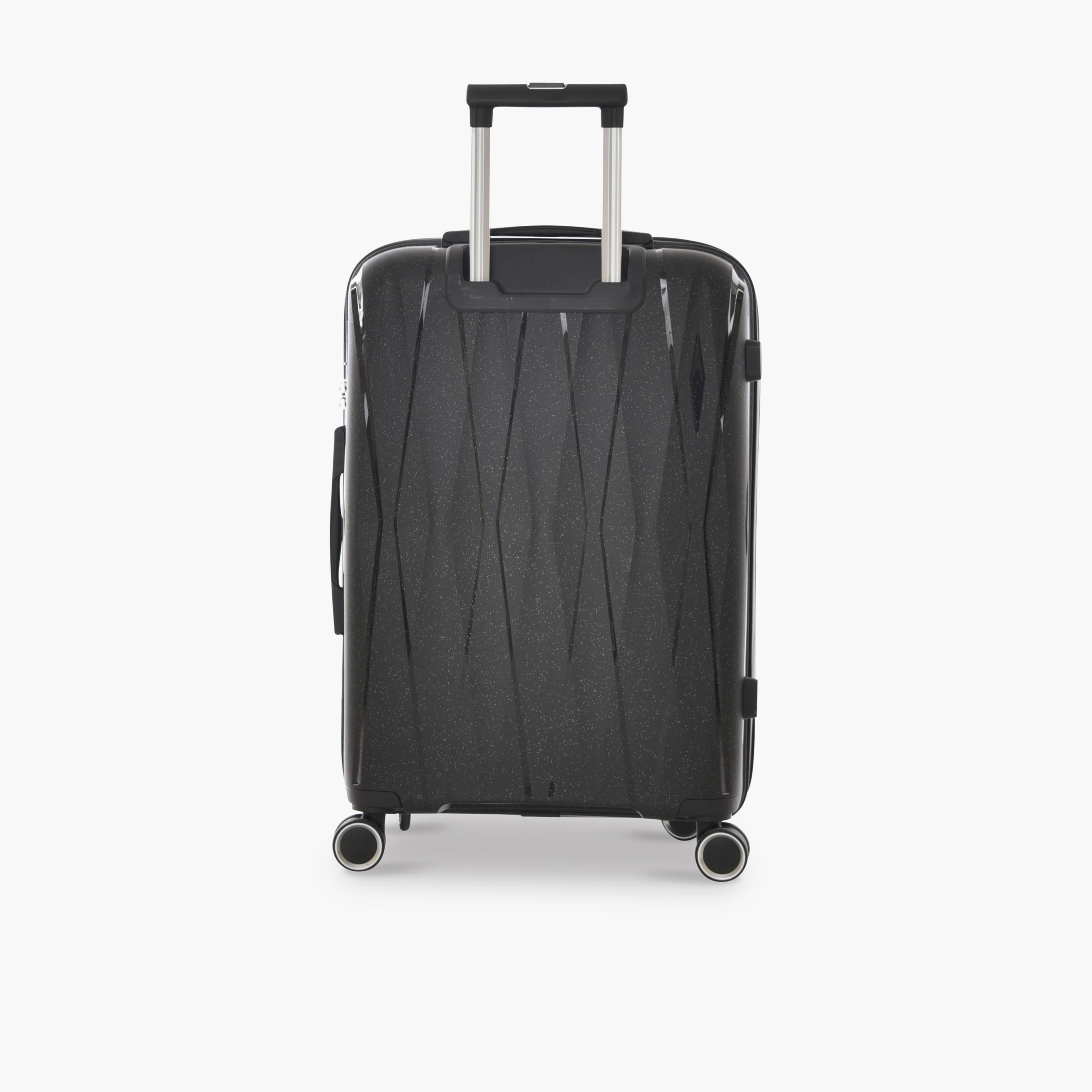 New Travel Set of 4 Polypropylene Hard-Sided 4-Wheeler Spinner Trolley Bags with Combination Lock-travel-luggagesandbags-luggage-image-5