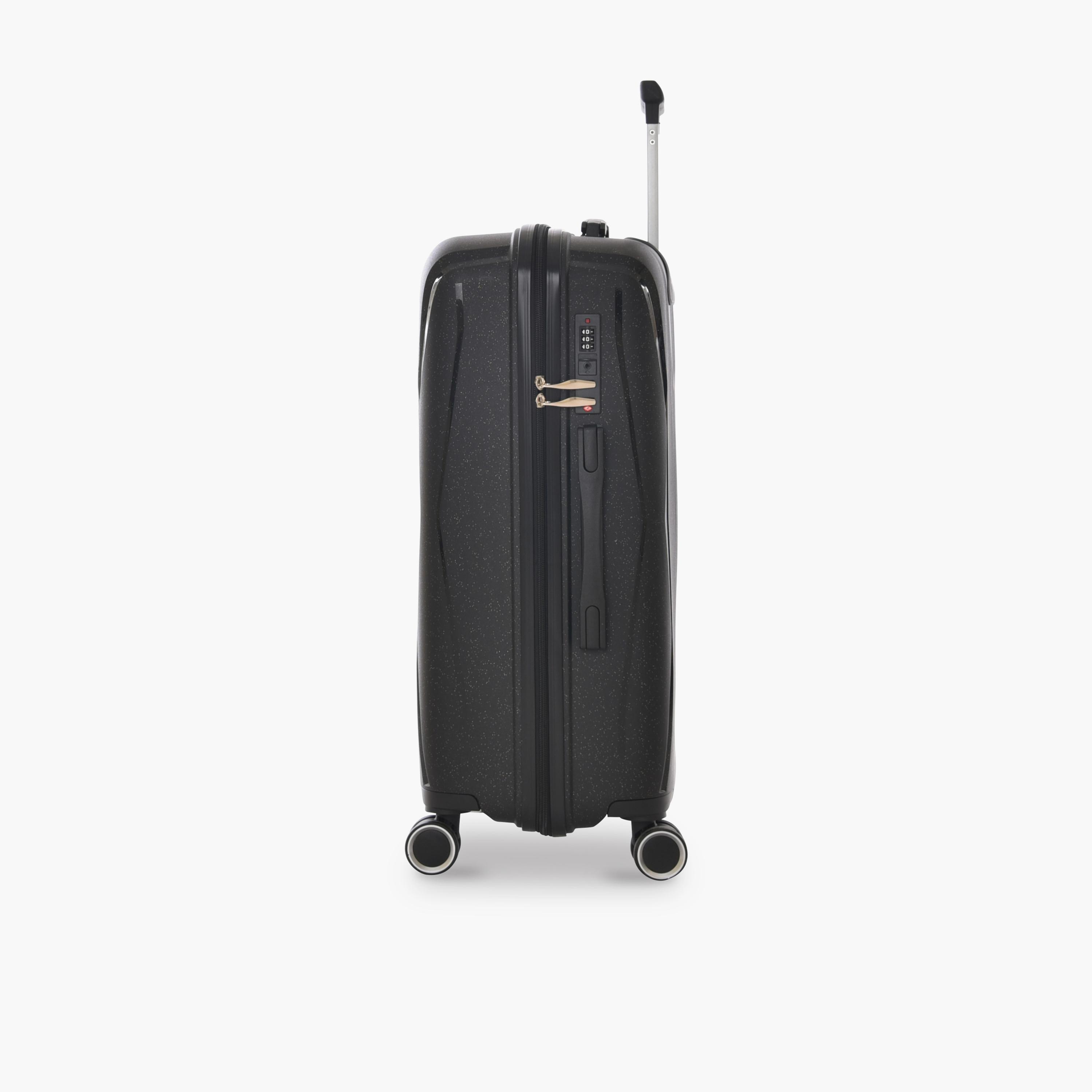 New Travel Set of 4 Polypropylene Hard-Sided 4-Wheeler Spinner Trolley Bags with Combination Lock-travel-luggagesandbags-luggage-image-9