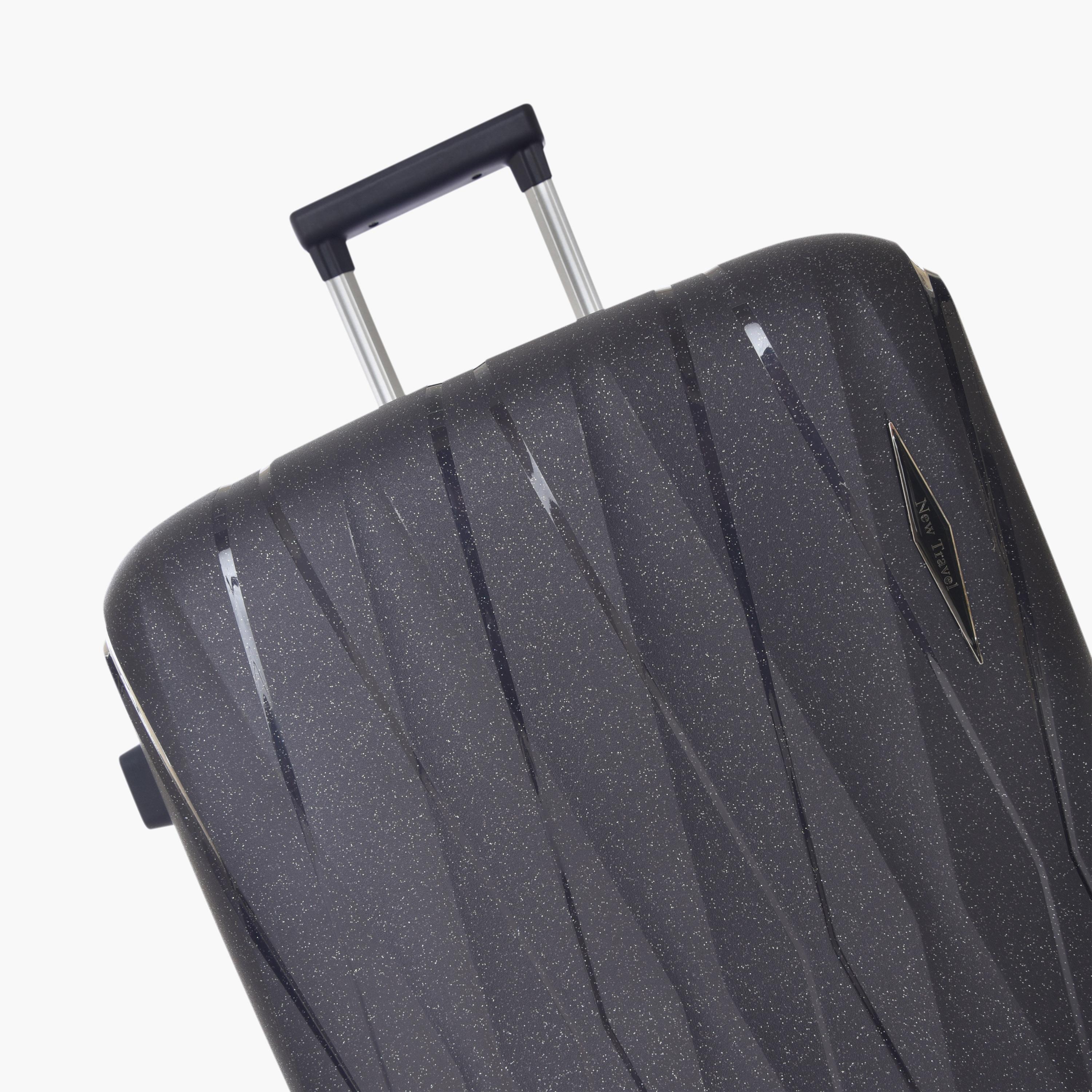 New Travel Set of 4 Polypropylene Hard-Sided 4-Wheeler Spinner Trolley Bags with Combination Lock-travel-luggagesandbags-luggage-image-10