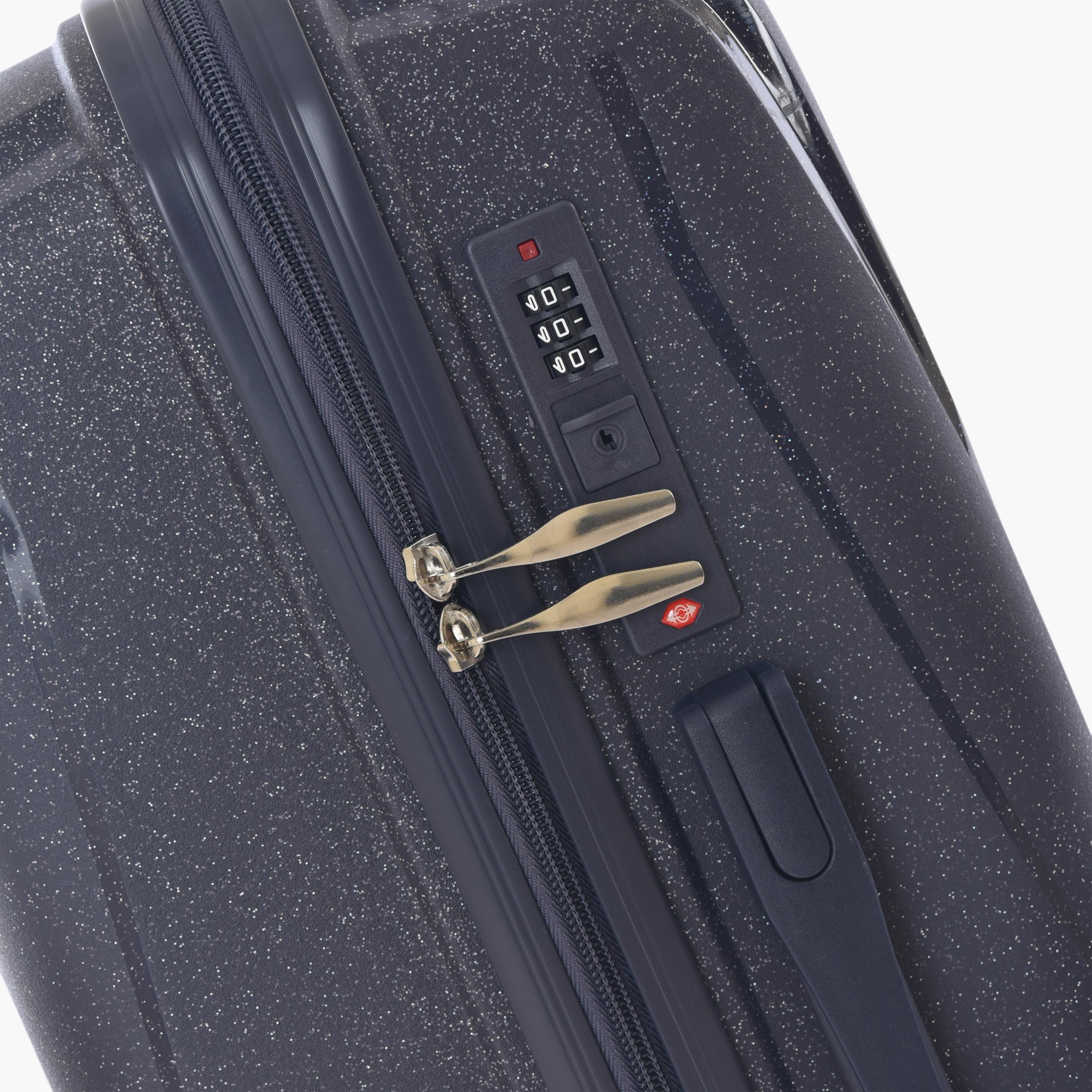 New Travel Set of 4 Polypropylene Hard-Sided 4-Wheeler Spinner Trolley Bags with Combination Lock-travel-luggagesandbags-luggage-image-12