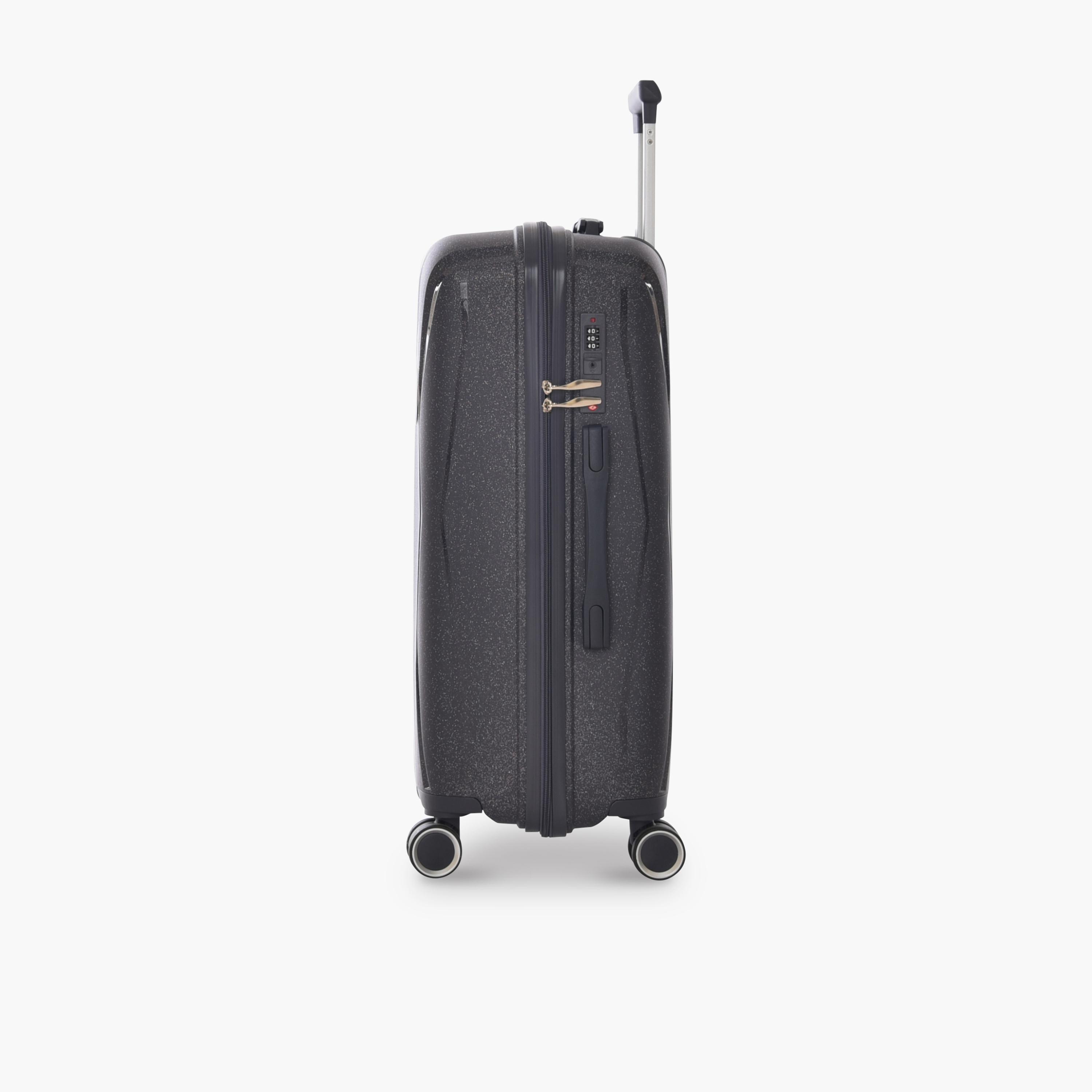 New Travel Set of 4 Polypropylene Hard-Sided 4-Wheeler Spinner Trolley Bags with Combination Lock-travel-luggagesandbags-luggage-image-9