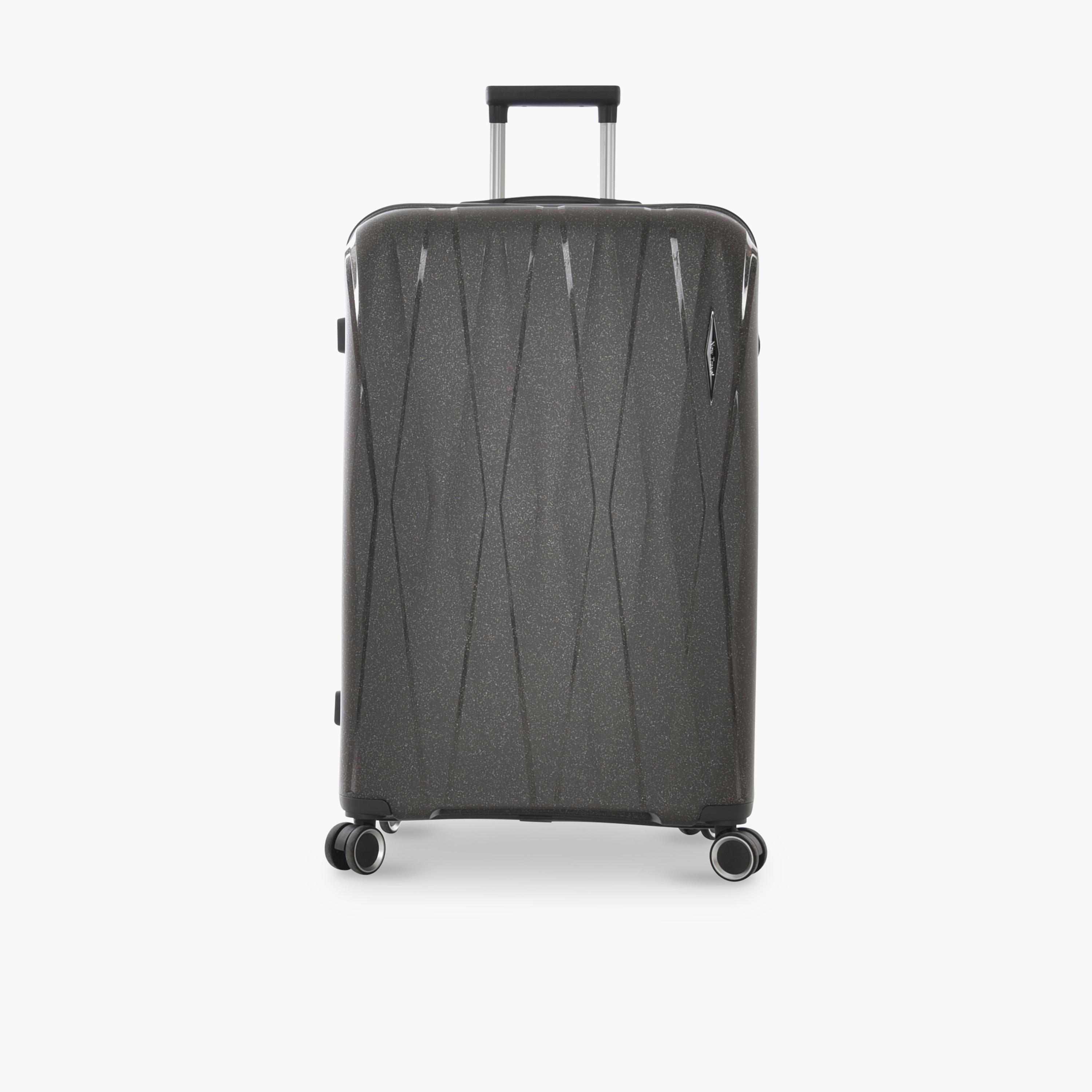 New Travel Set of 4 Polypropylene Hard-Sided 4-Wheeler Spinner Trolley Bags with Combination Lock-travel-luggagesandbags-luggage-image-4