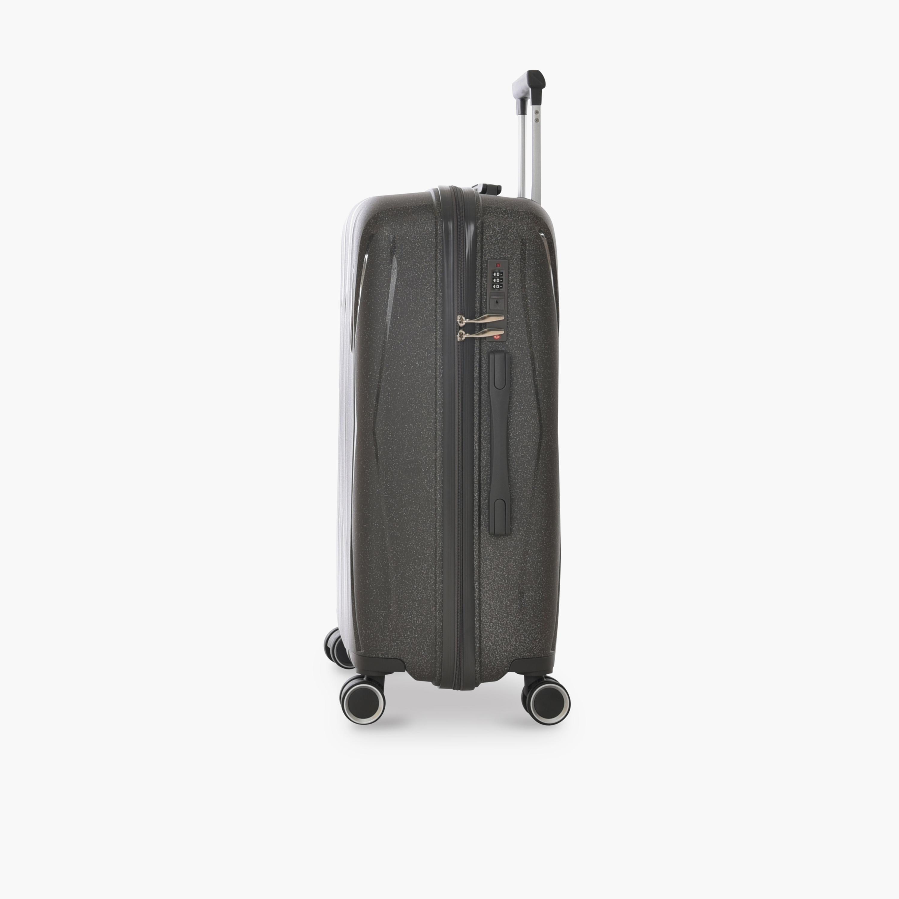 New Travel Set of 4 Polypropylene Hard-Sided 4-Wheeler Spinner Trolley Bags with Combination Lock-travel-luggagesandbags-luggage-image-6