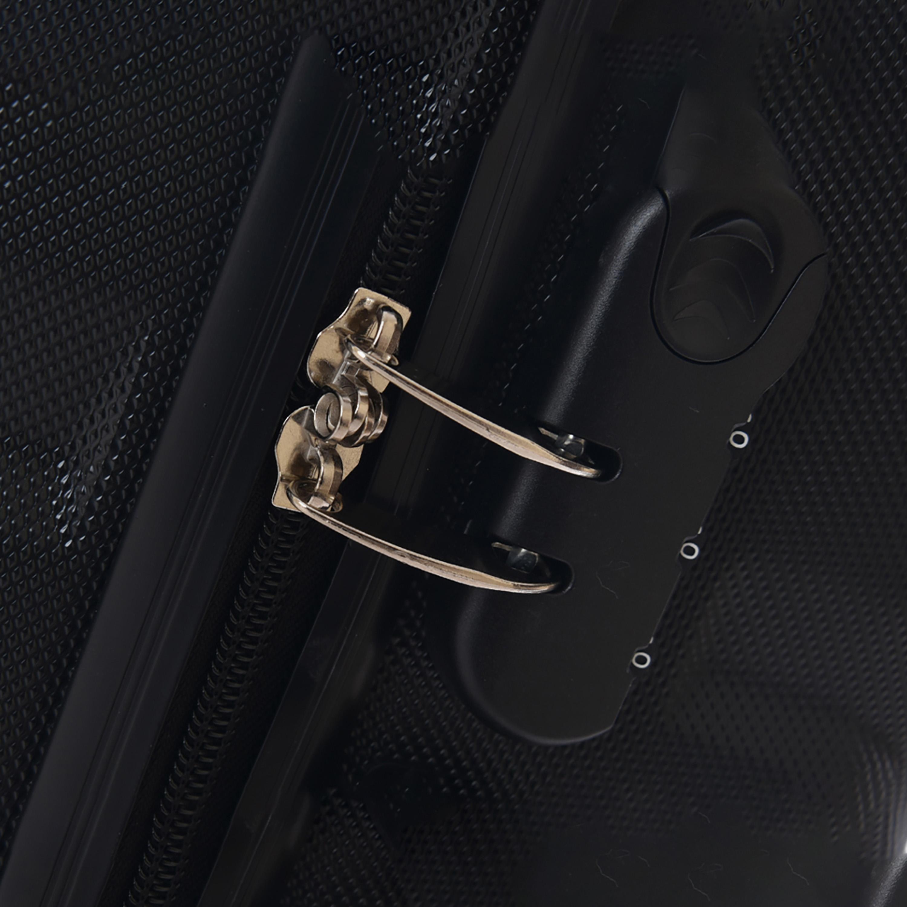 New Travel Set of 3 ABS Hard-Sided 4-Wheeler Spinner Trolley Bags with Combination Lock-travel-luggagesandbags-luggage-image-5