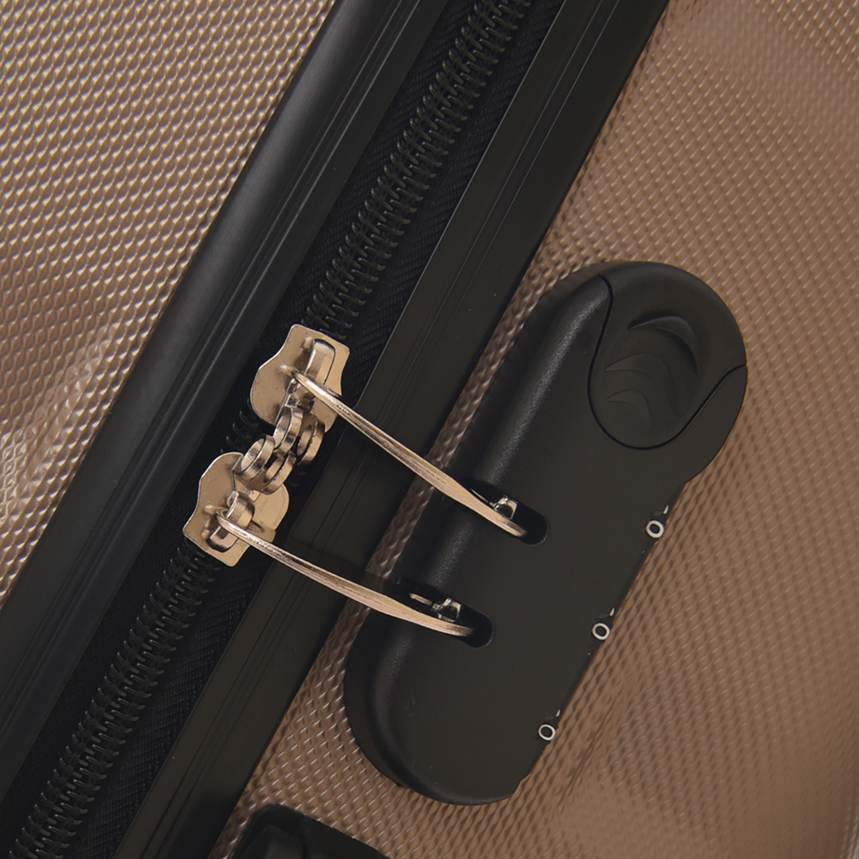 New Travel Set of 3 ABS Hard-Sided 4-Wheeler Spinner Trolley Bags with Combination Lock-travel-luggagesandbags-luggage-image-10