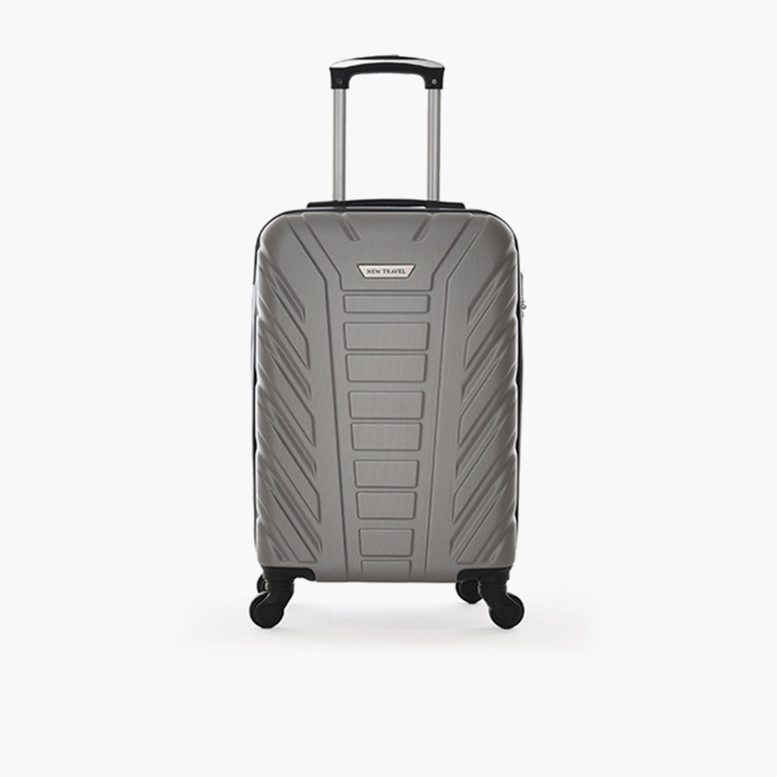نيو ترافيل - طقم شنط سفر 3 قطع جوانب صلبة من مادة ABS بأربع عجلات دوارة وقفل برقم سري-travel-luggagesandbags-luggage-image-4